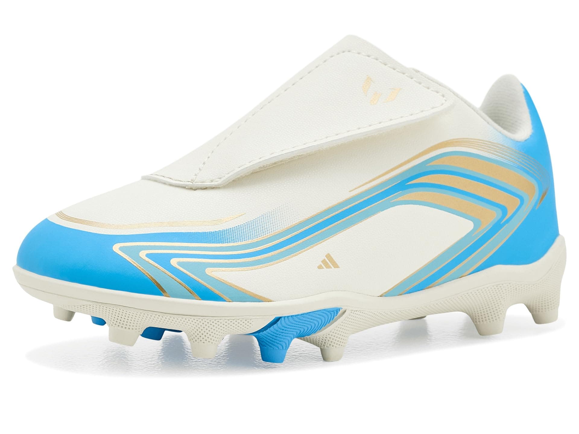 adidas Kids F50 Messi Club Velcro Firm Ground/Multi Ground Football (Little Kid/Toddler) — vista principal