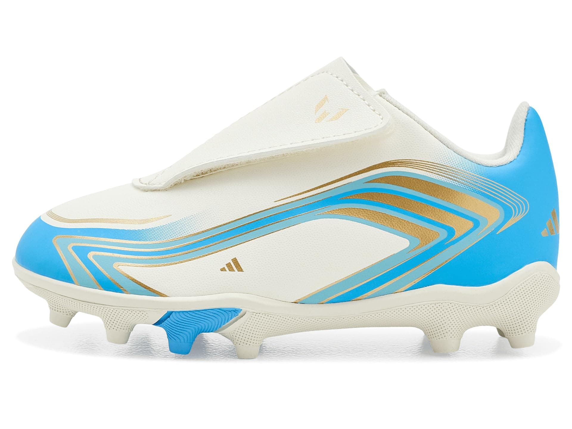 adidas Kids F50 Messi Club Velcro Firm Ground/Multi Ground Football (Little Kid/Toddler) — vista 1
