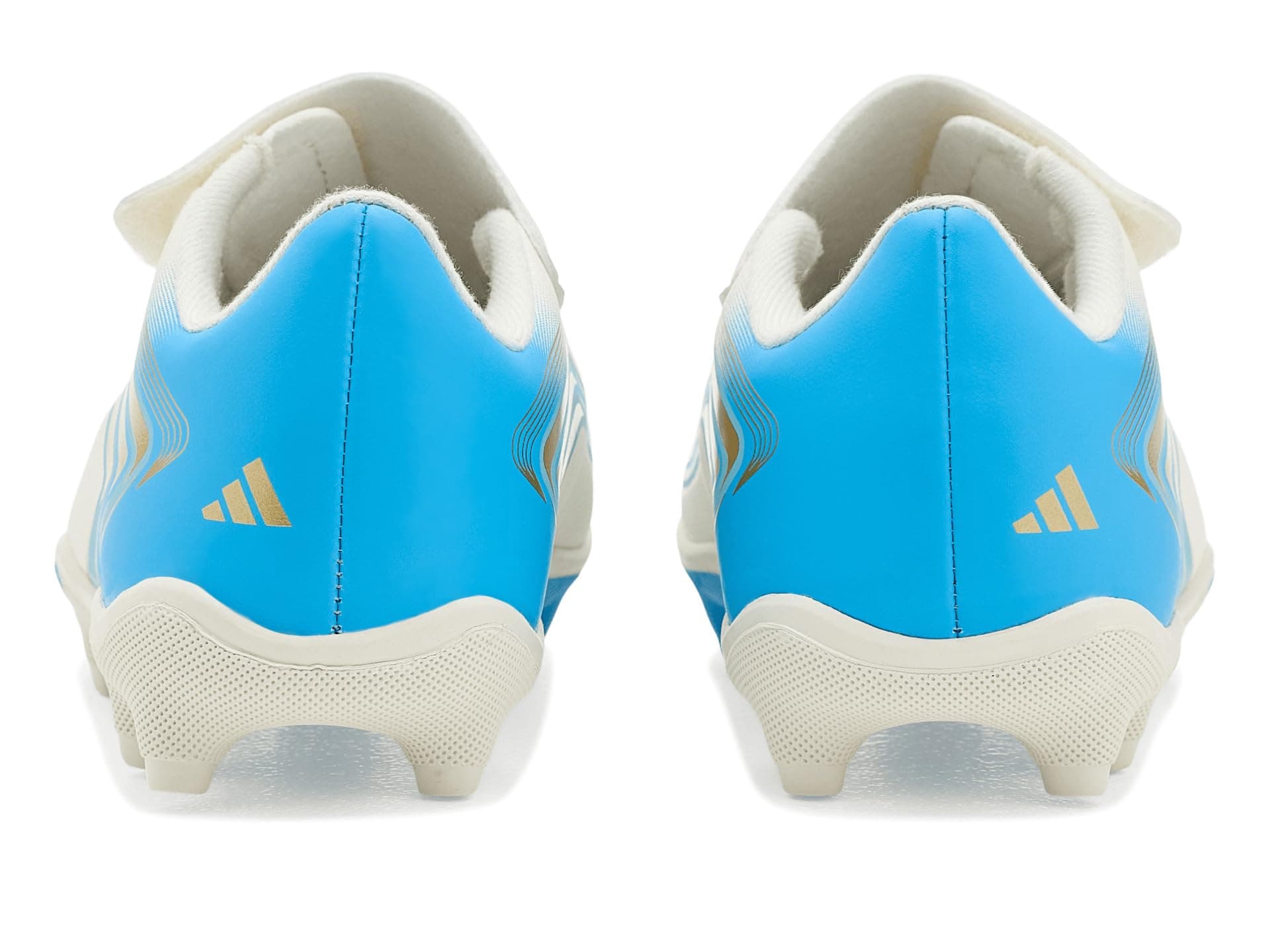 adidas Kids F50 Messi Club Velcro Firm Ground/Multi Ground Football (Little Kid/Toddler) — vista 2