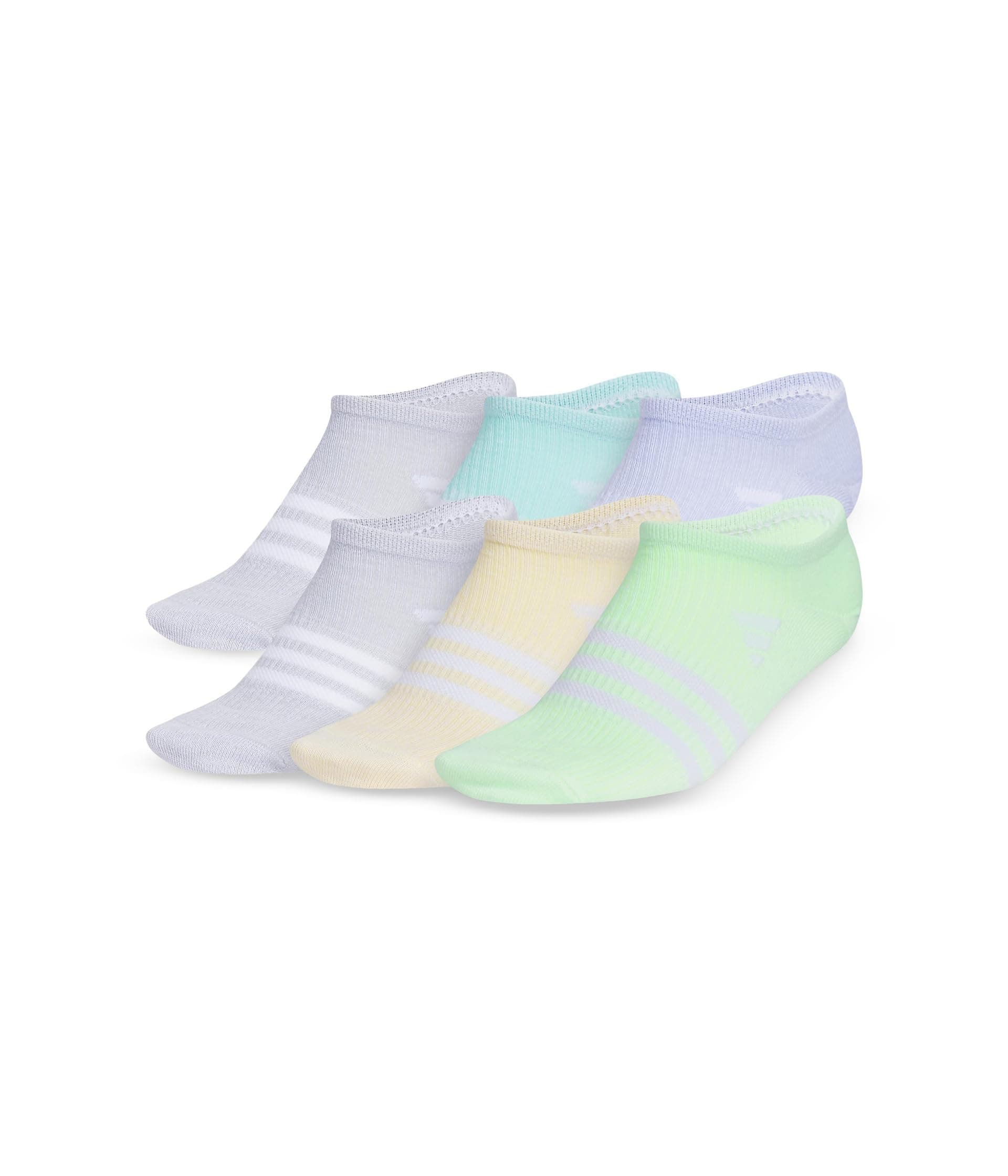 adidas Kids Superlite 3.0 6-Pack No Show Socks (Toddler/Little Kid/Big Kid) — vista principal