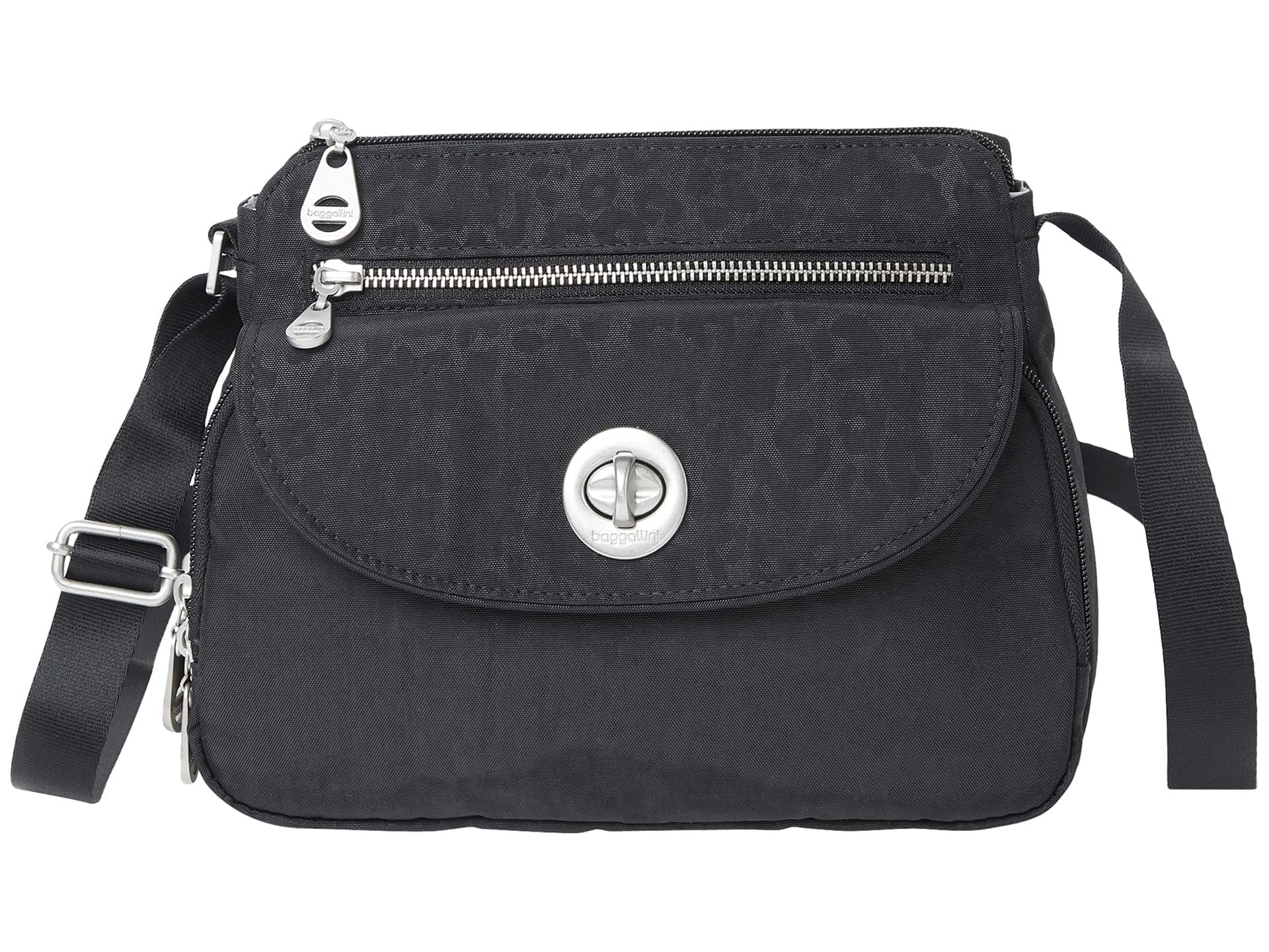 Baggallini Calais Crossbody Bag — cor Grafite