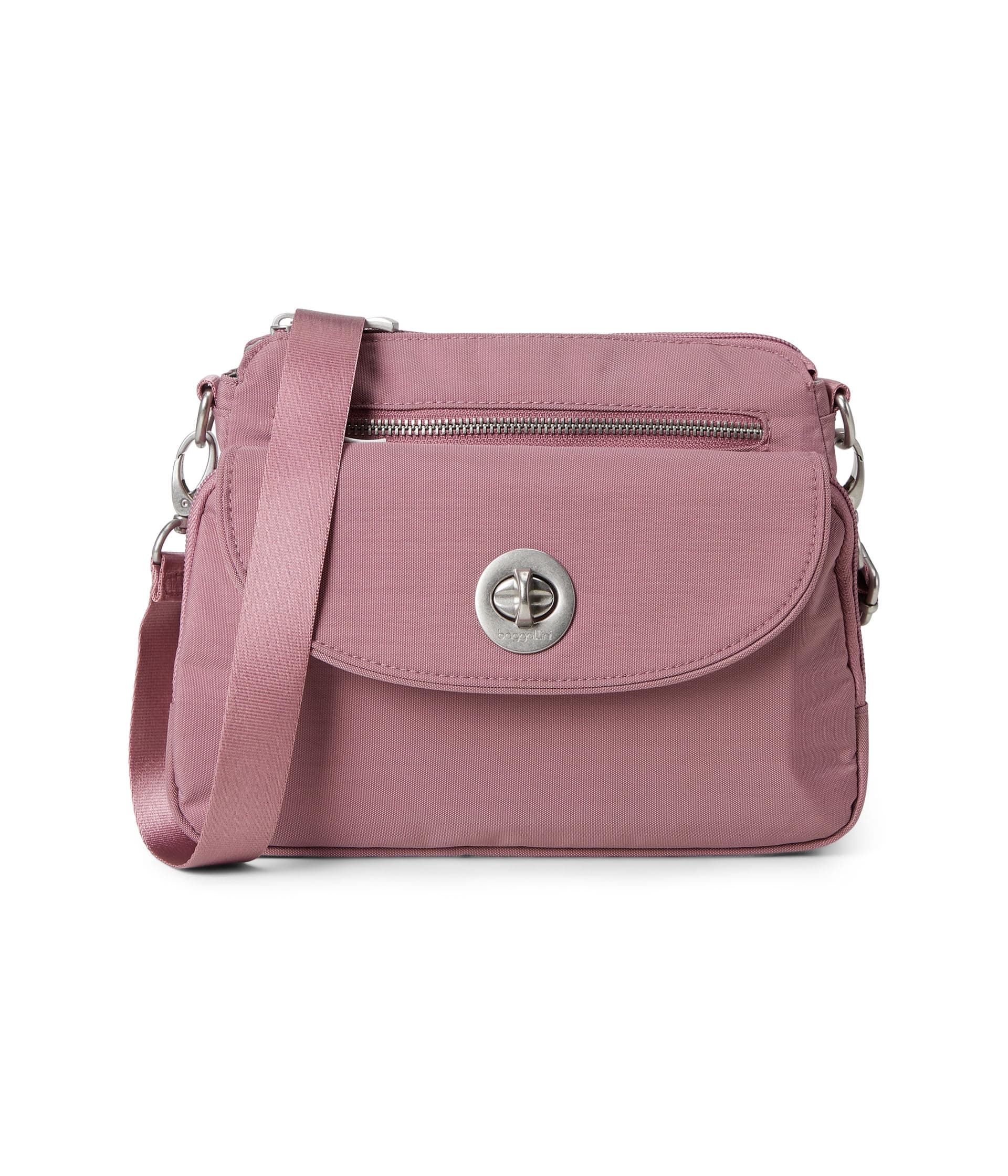 Baggallini Calais Crossbody Bag — cor Rosa