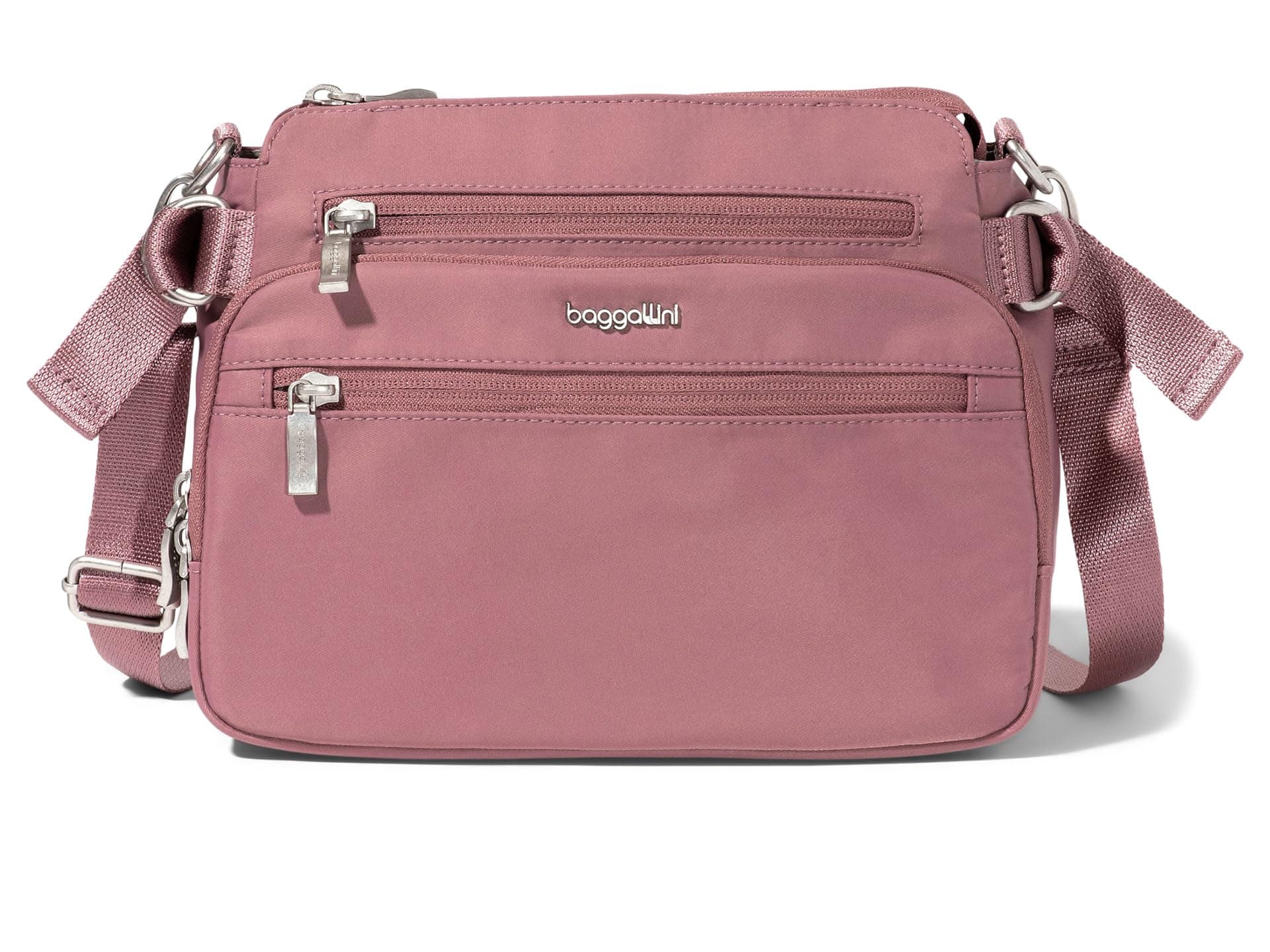 Baggallini Marais Crossbody — cor Rosa
