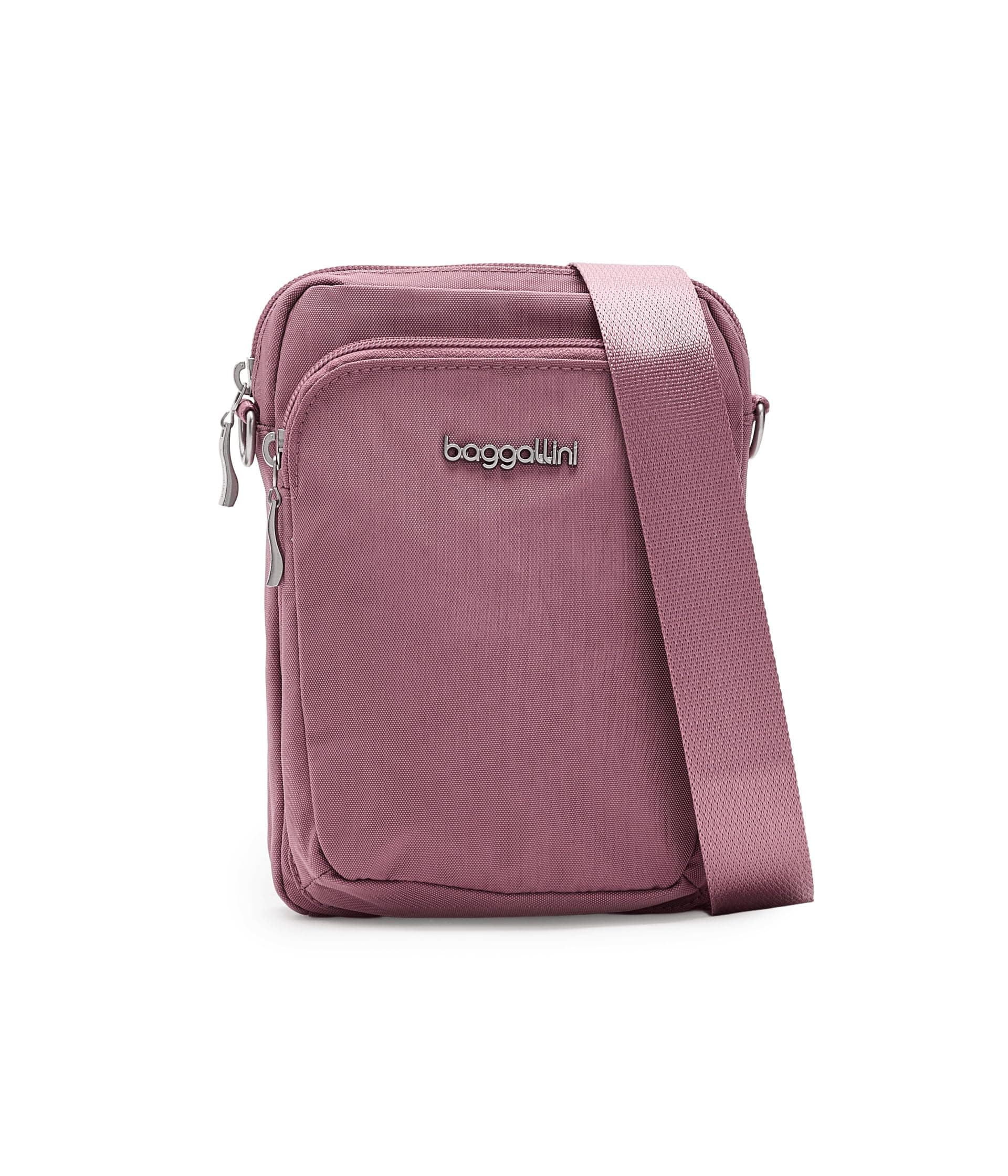 Baggallini Modern Everywhere Explorer Crossbody — cor Rosa