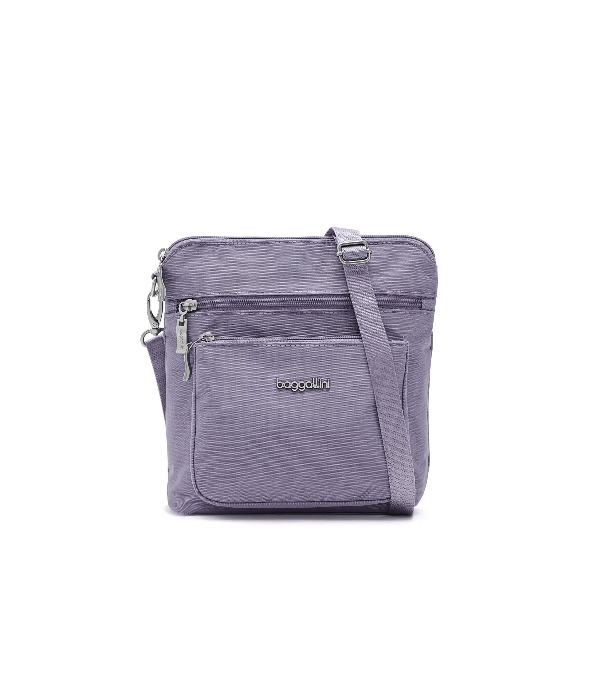 Baggallini Modern Pocket Crossbody — cor Lilas