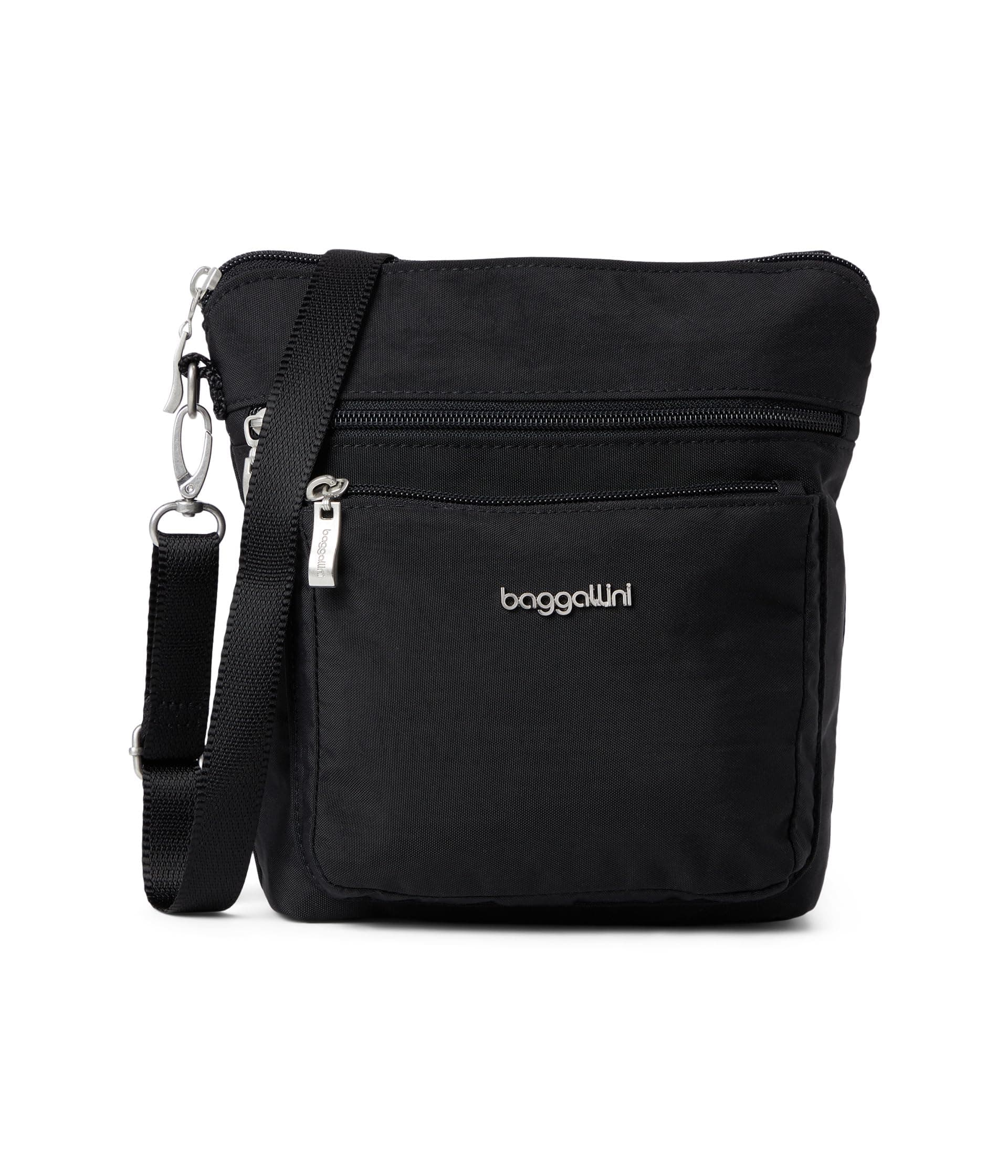 Baggallini Modern Pocket Crossbody — cor Preto