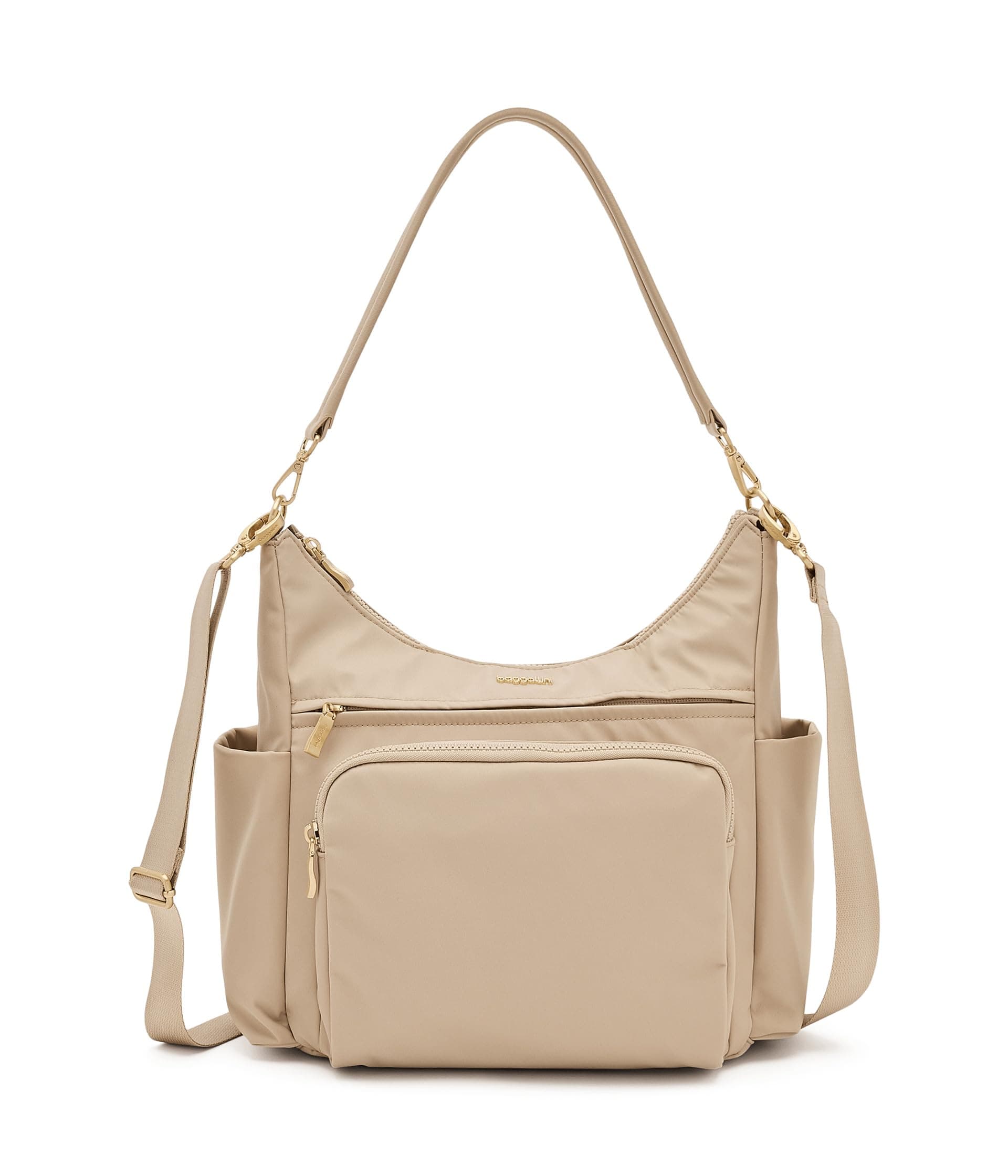Baggallini Nolita Convertible Hobo — cor Bege