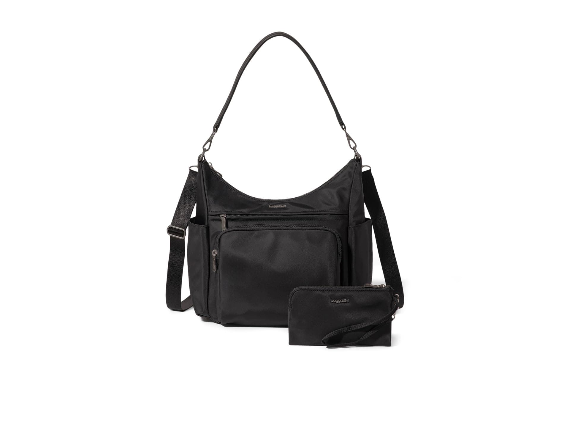 Baggallini Nolita Convertible Hobo — cor Preto