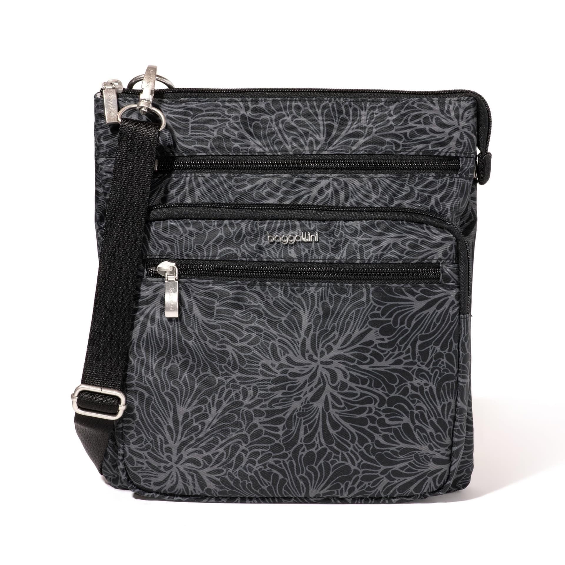 Baggallini Out and About Crossbody — cor Chumbo
