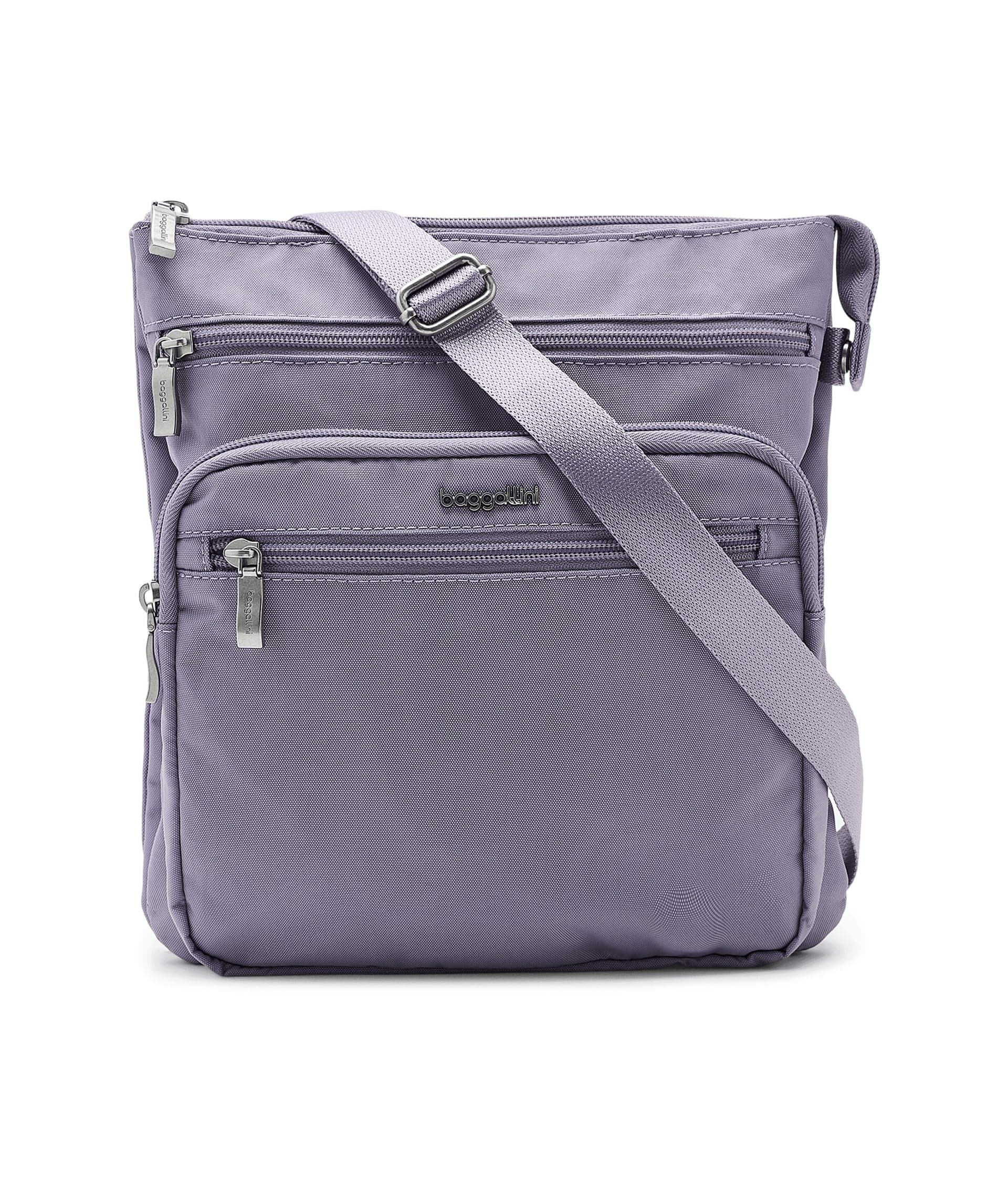 Baggallini Out and About Crossbody — cor Lilas