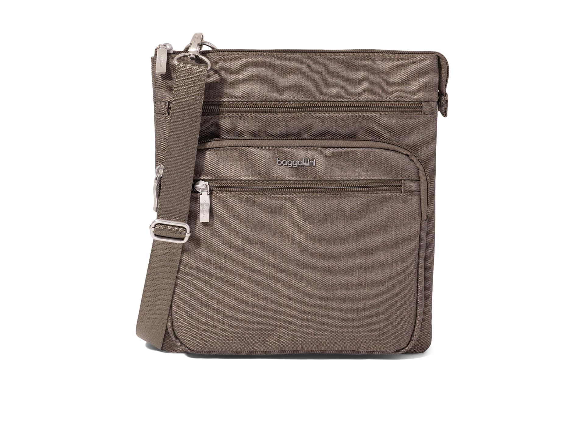 Baggallini Out and About Crossbody — cor Marrom