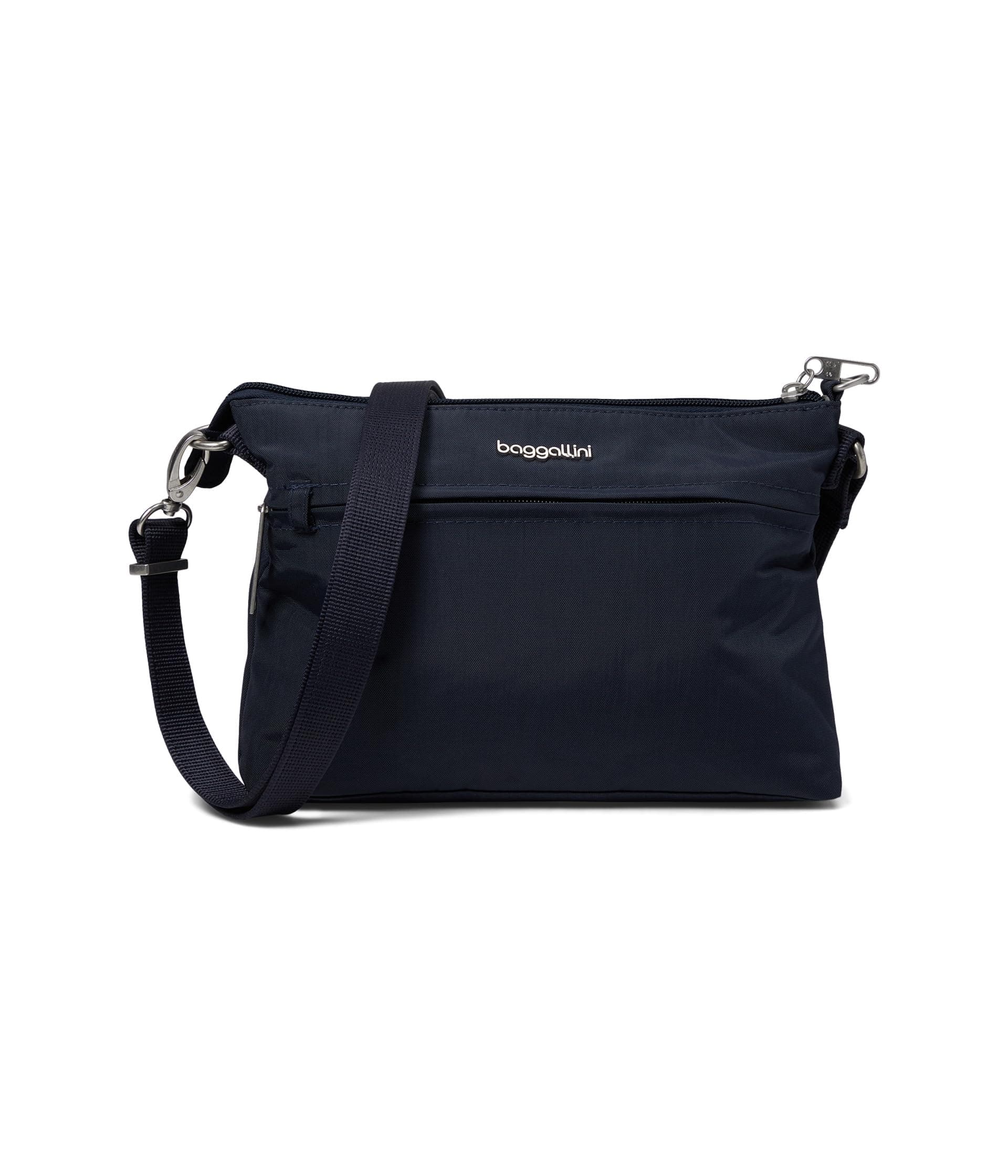 Baggallini Securtex Anti-Theft Memento Crossbody — cor Marinho
