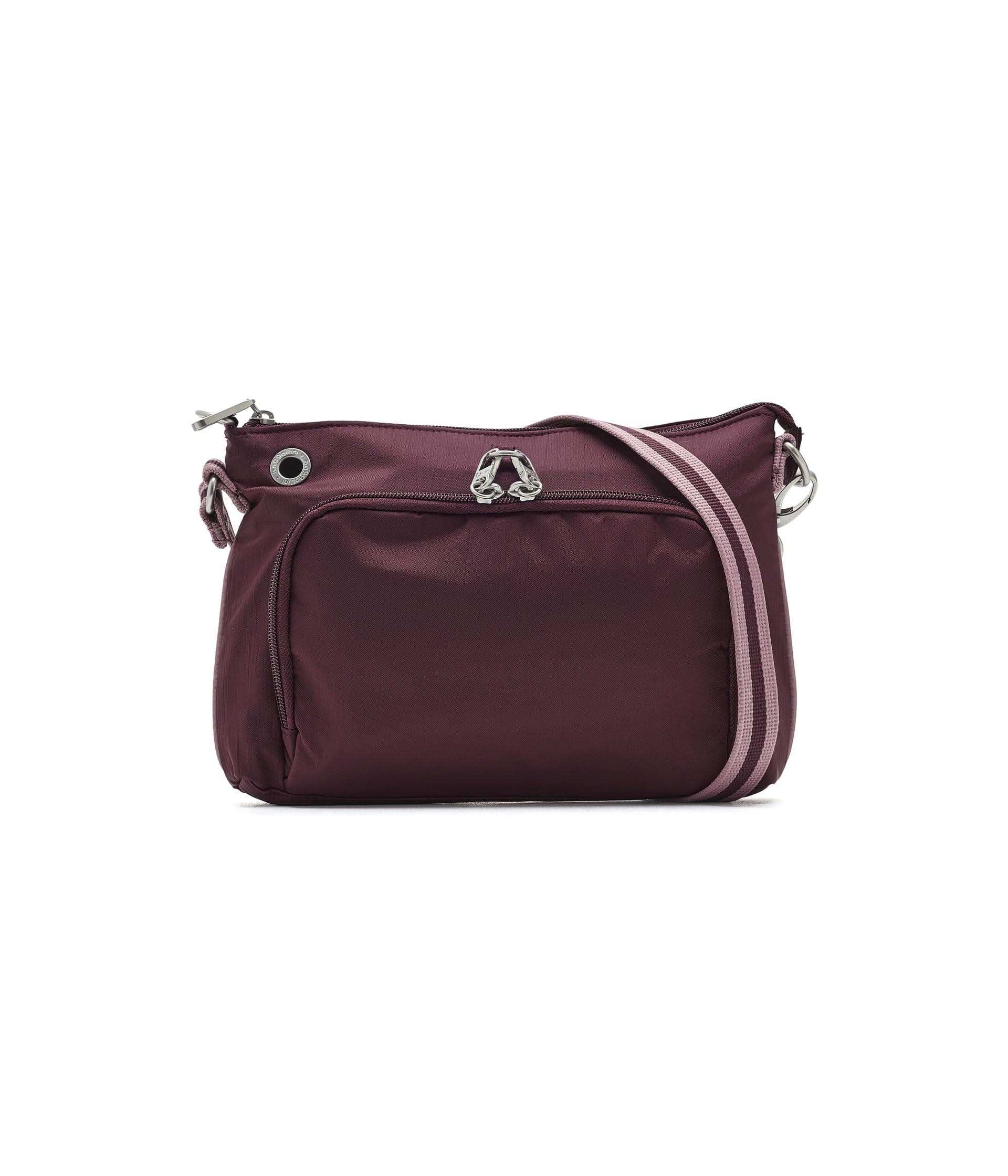Baggallini Securtex Anti-Theft Memento Crossbody — cor Rosa