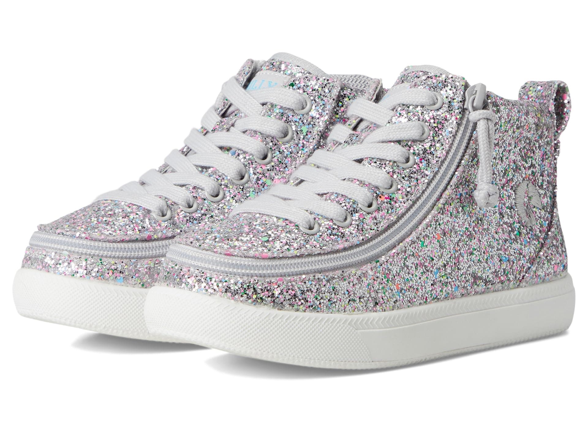 BILLY Footwear Kids BILLY Classic DR High II (Little Kid/Big Kid) — cor Prata