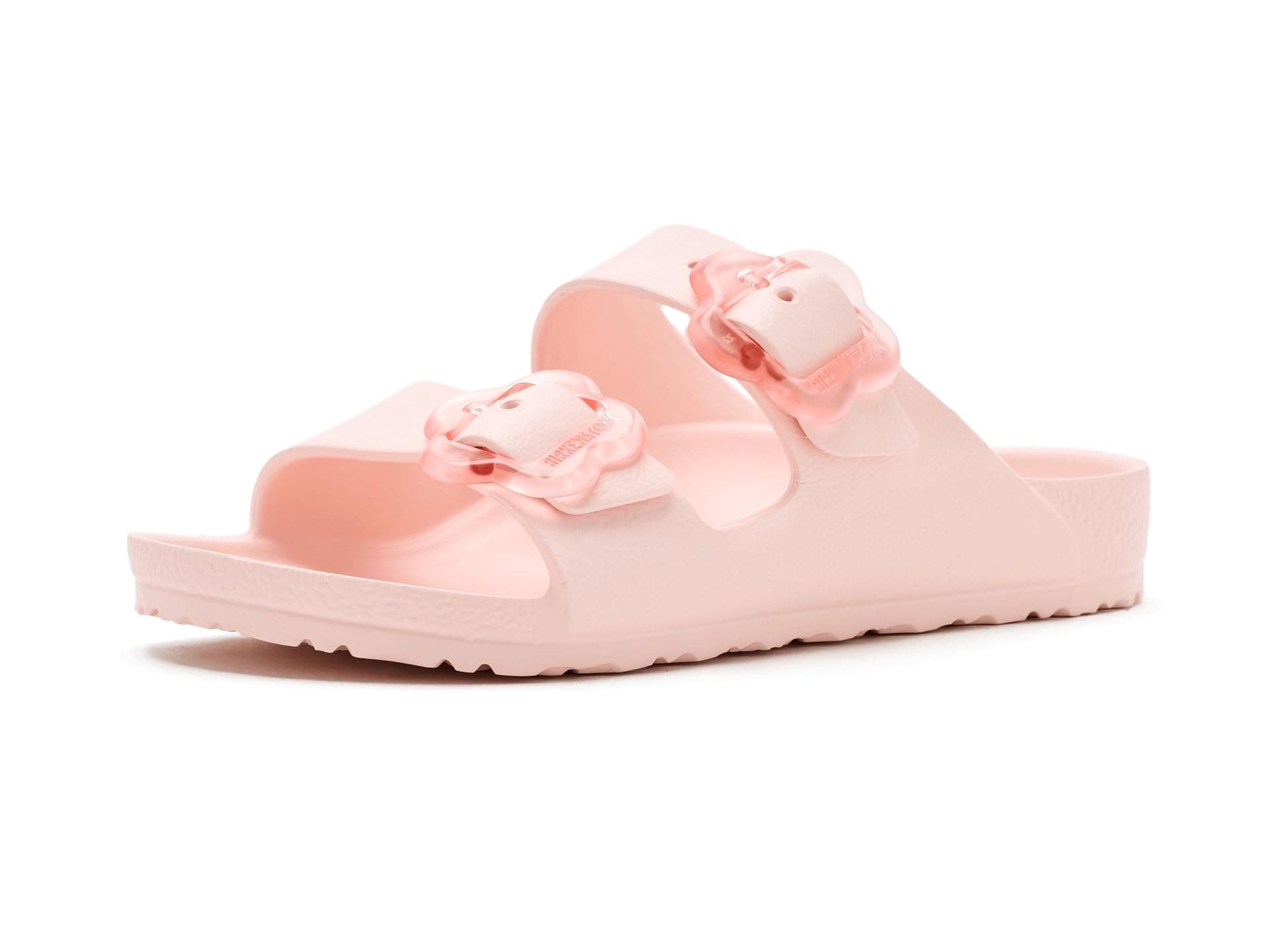 Birkenstock Kids Arizona Eva Essentials Flower Buckle (Toddler/Little Kid/Big Kid) — cor Rosa