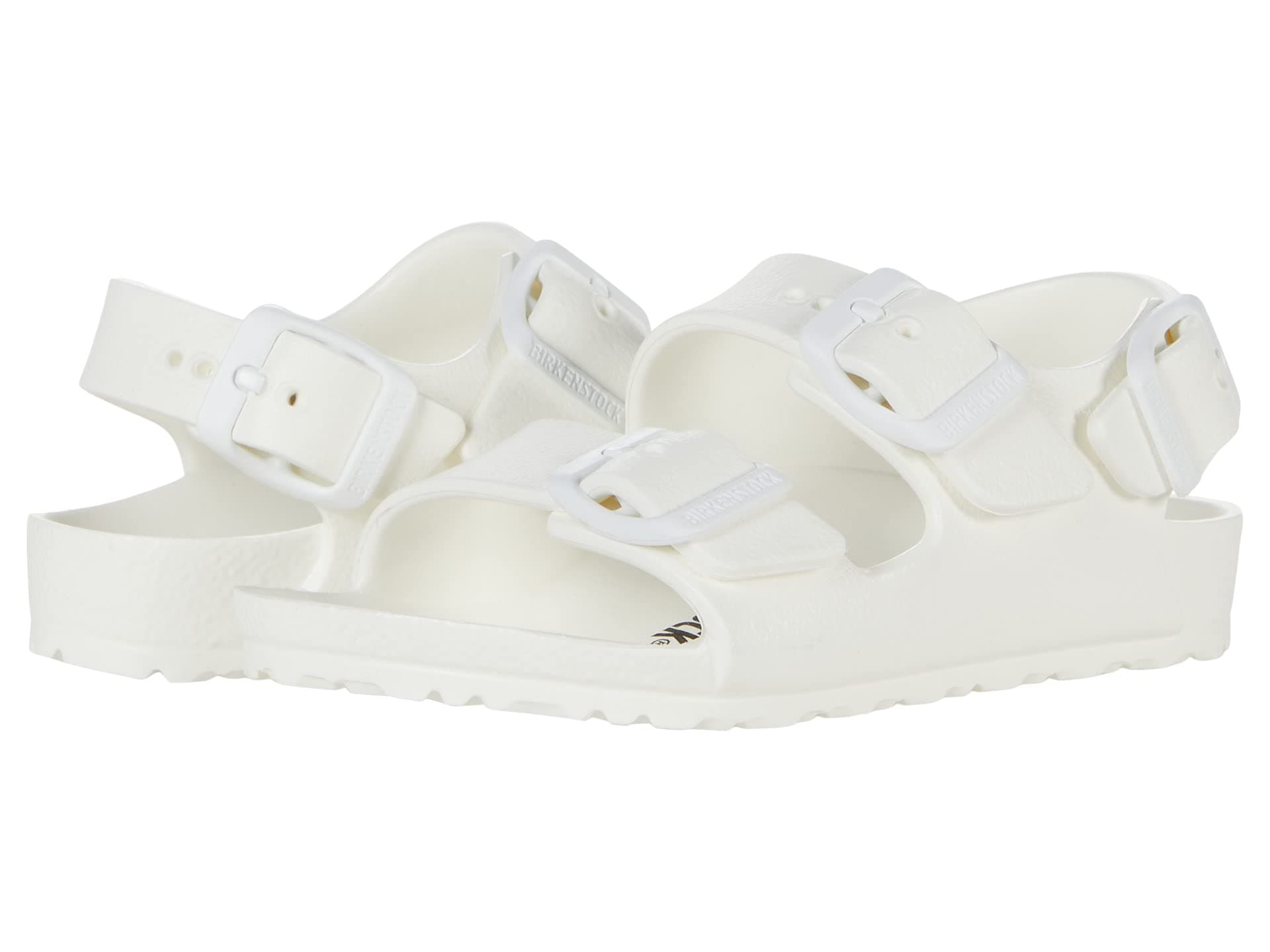 Birkenstock Kids Milano EVA Essentials (Toddler/Little Kid/Big Kid) — cor Branco