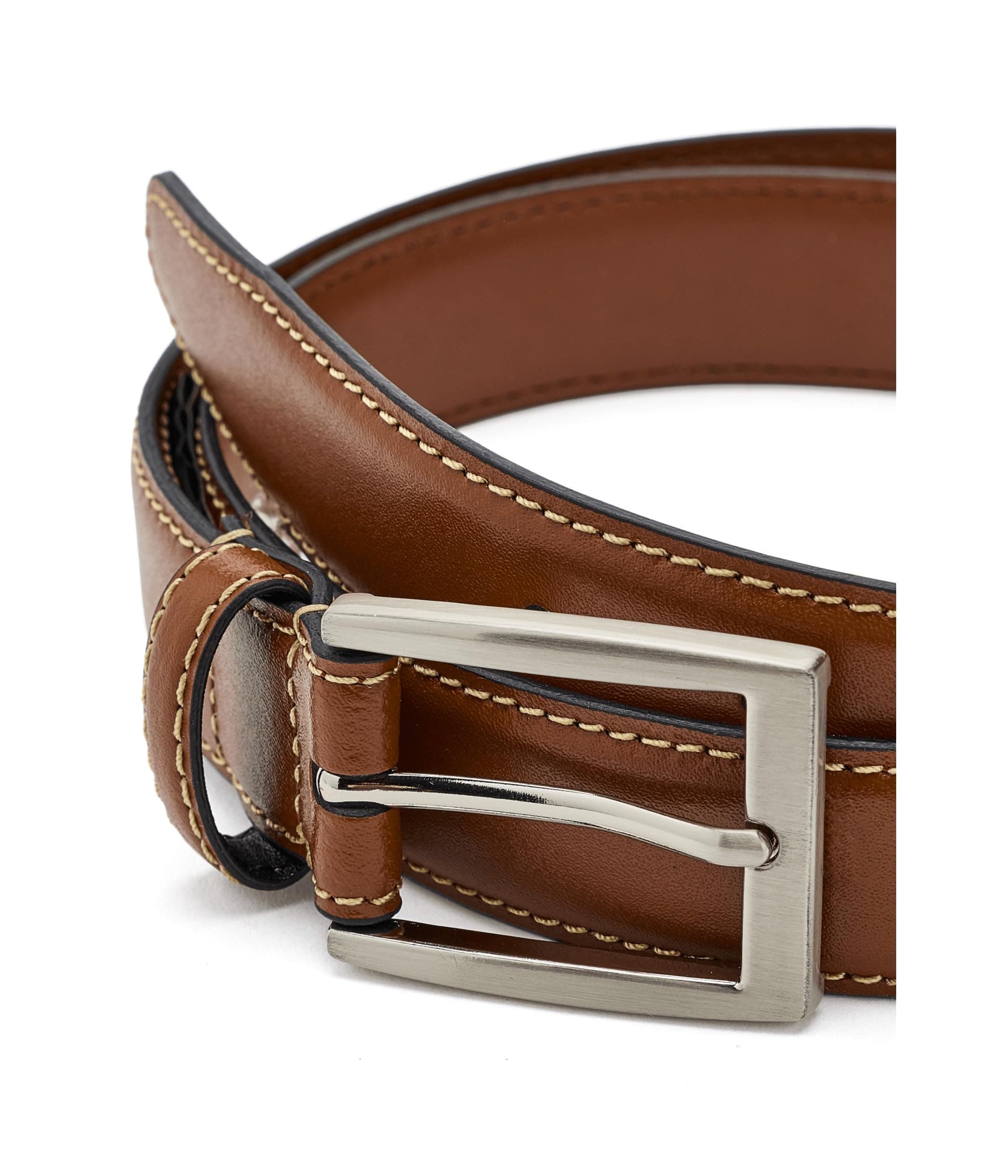 Brooks Brothers Calf Textured Leather Belt — vista 2