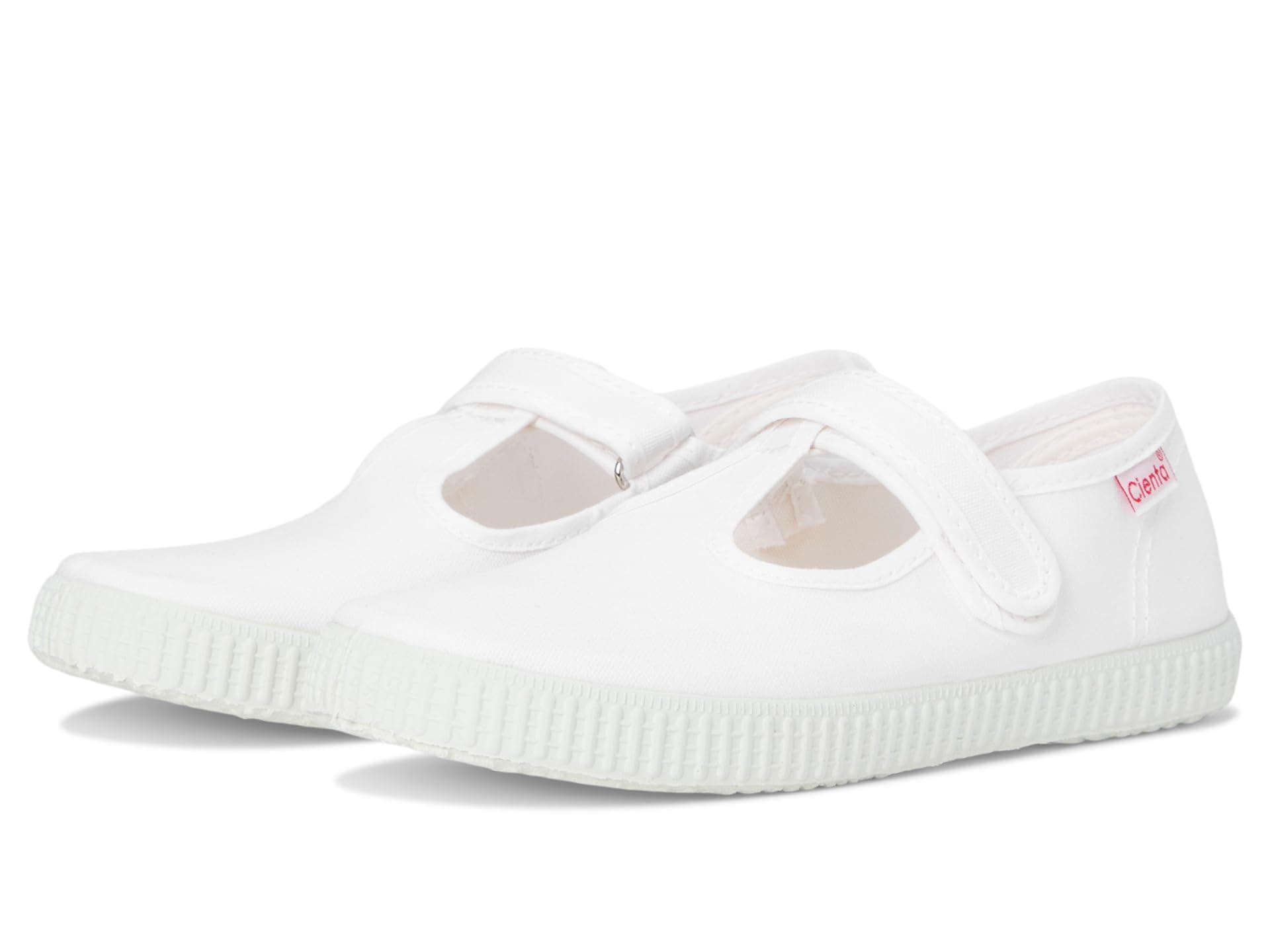 Cienta Kids Shoes 50000 (Infant/Toddler/Little Kid) — cor Branco