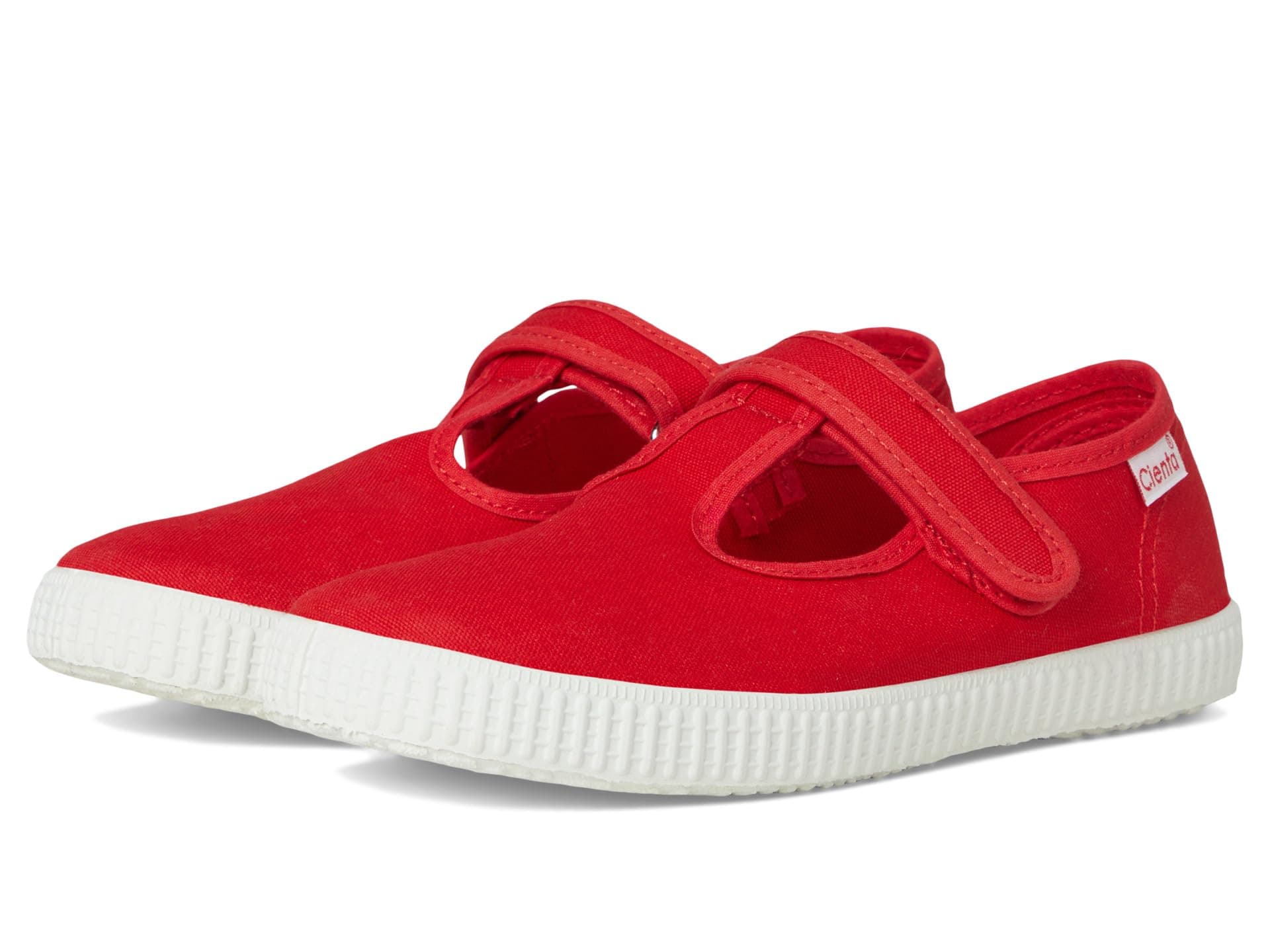Cienta Kids Shoes 50000 (Infant/Toddler/Little Kid) — cor Vermelho