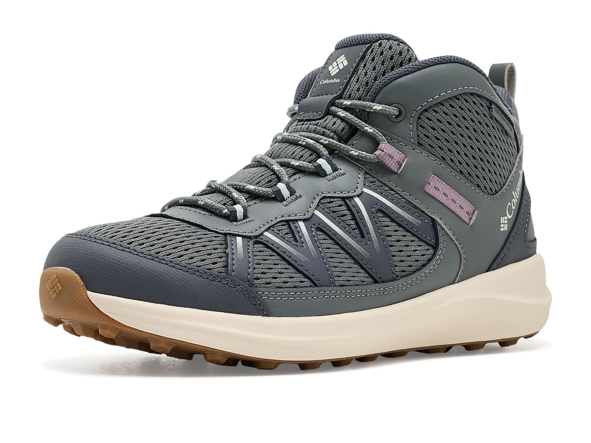 Columbia Kids Peakfreak Rush Mid Waterproof (Little Kid/Big Kid) — cor Verde