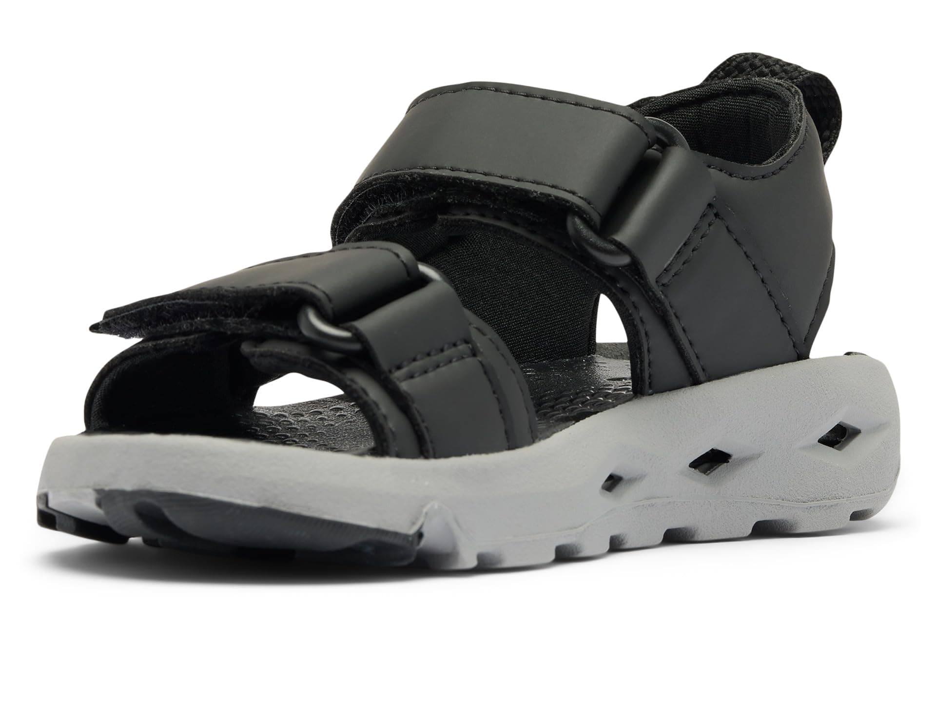 Columbia Kids Techsun Adventure (Toddler/Little Kid/Big Kid) — cor Preto