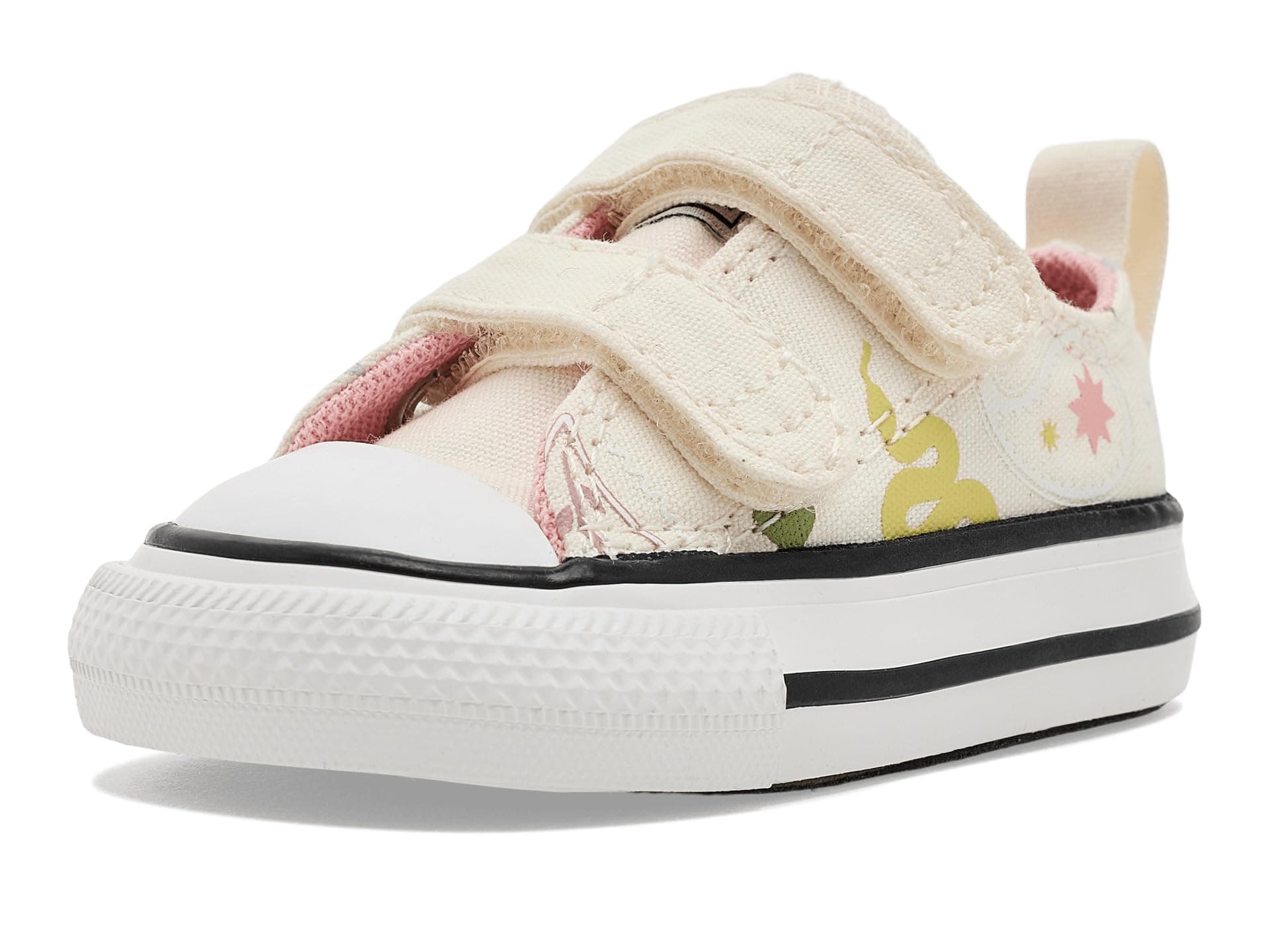 Converse Kids Chuck Taylor 2V Ox (Infant/Toddler) — cor Off-white