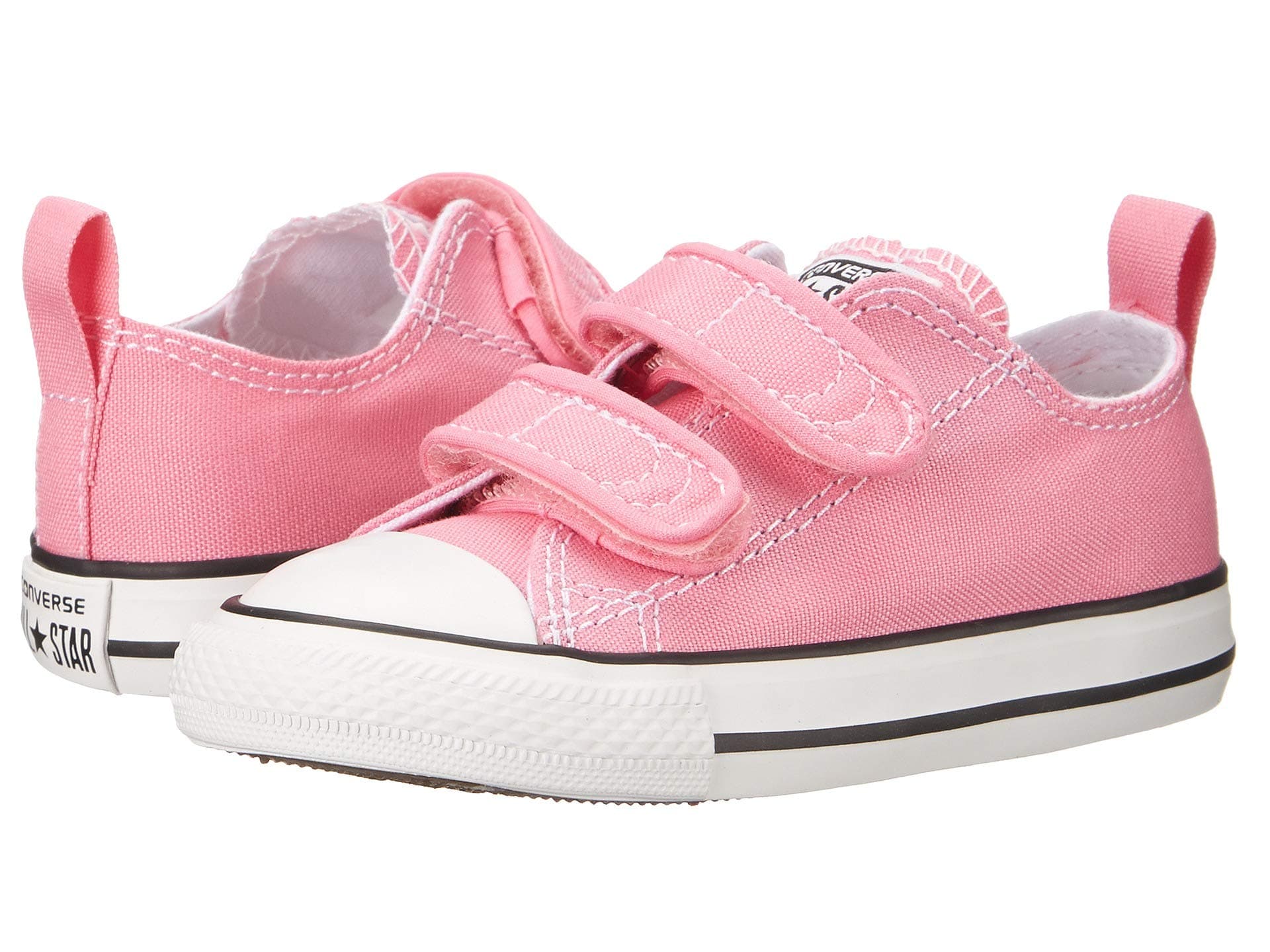 Converse Kids Chuck Taylor 2V Ox (Infant/Toddler) — cor Pink