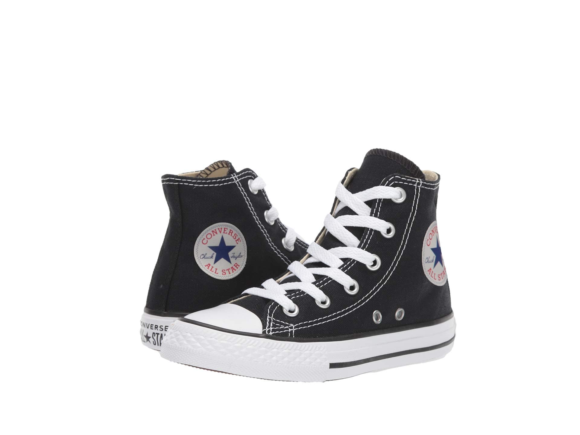 Converse Kids Chuck Taylor All Star Hi Top Sneaker (Little Kid) — cor Preto