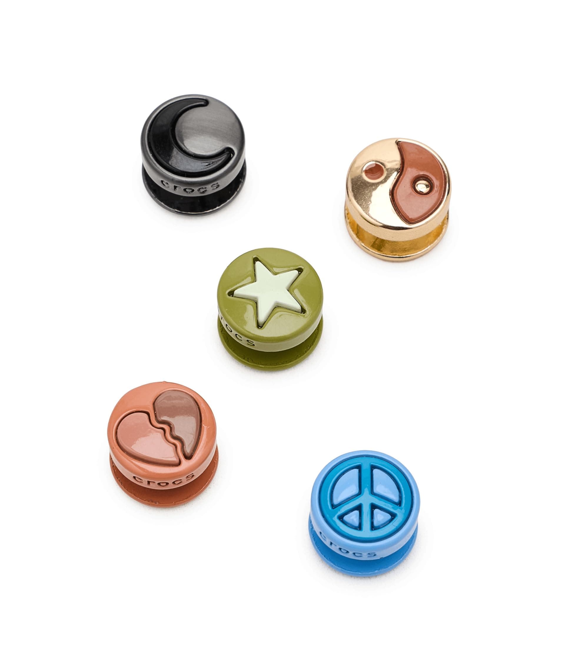 Crocs Jibbitz Elevated — cor Prata