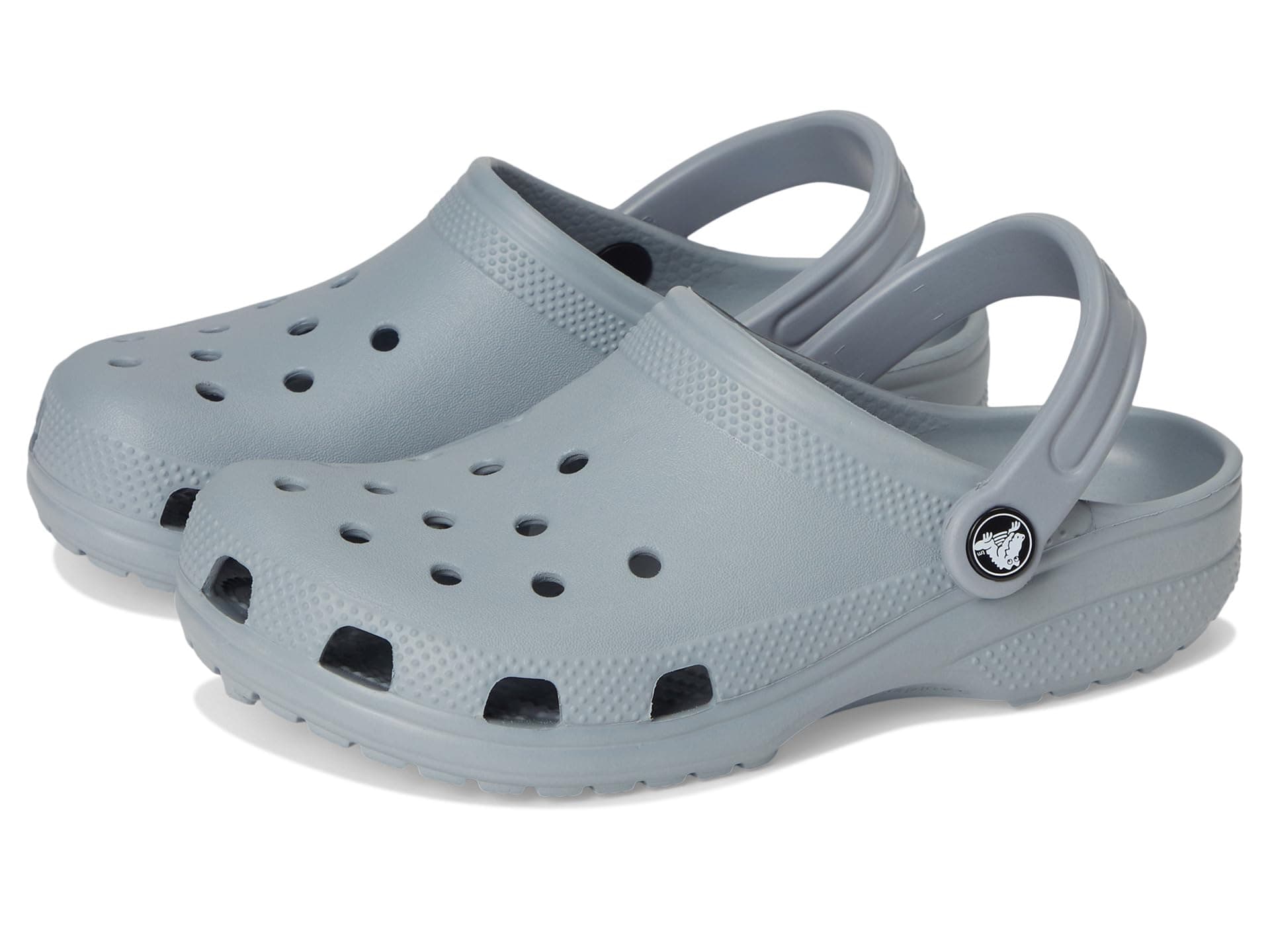 Crocs Kids Classic Clogs (Little Kid/Big Kid) — cor Cinza
