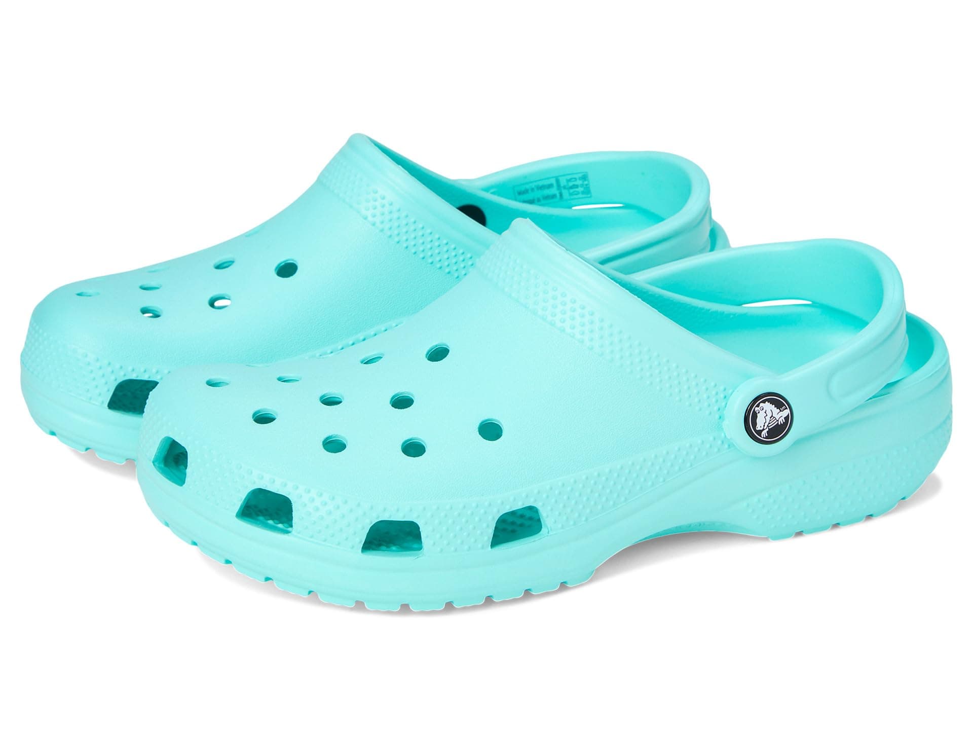 Crocs Kids Classic Clogs (Little Kid/Big Kid) — cor Gelo