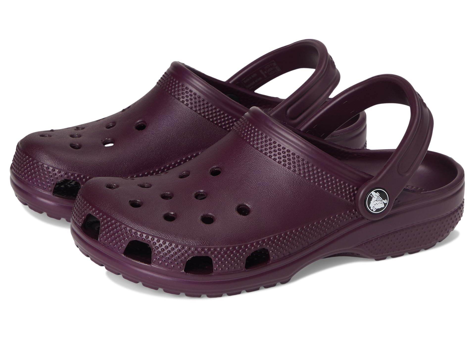Crocs Kids Classic Clogs (Little Kid/Big Kid) — cor Vinho