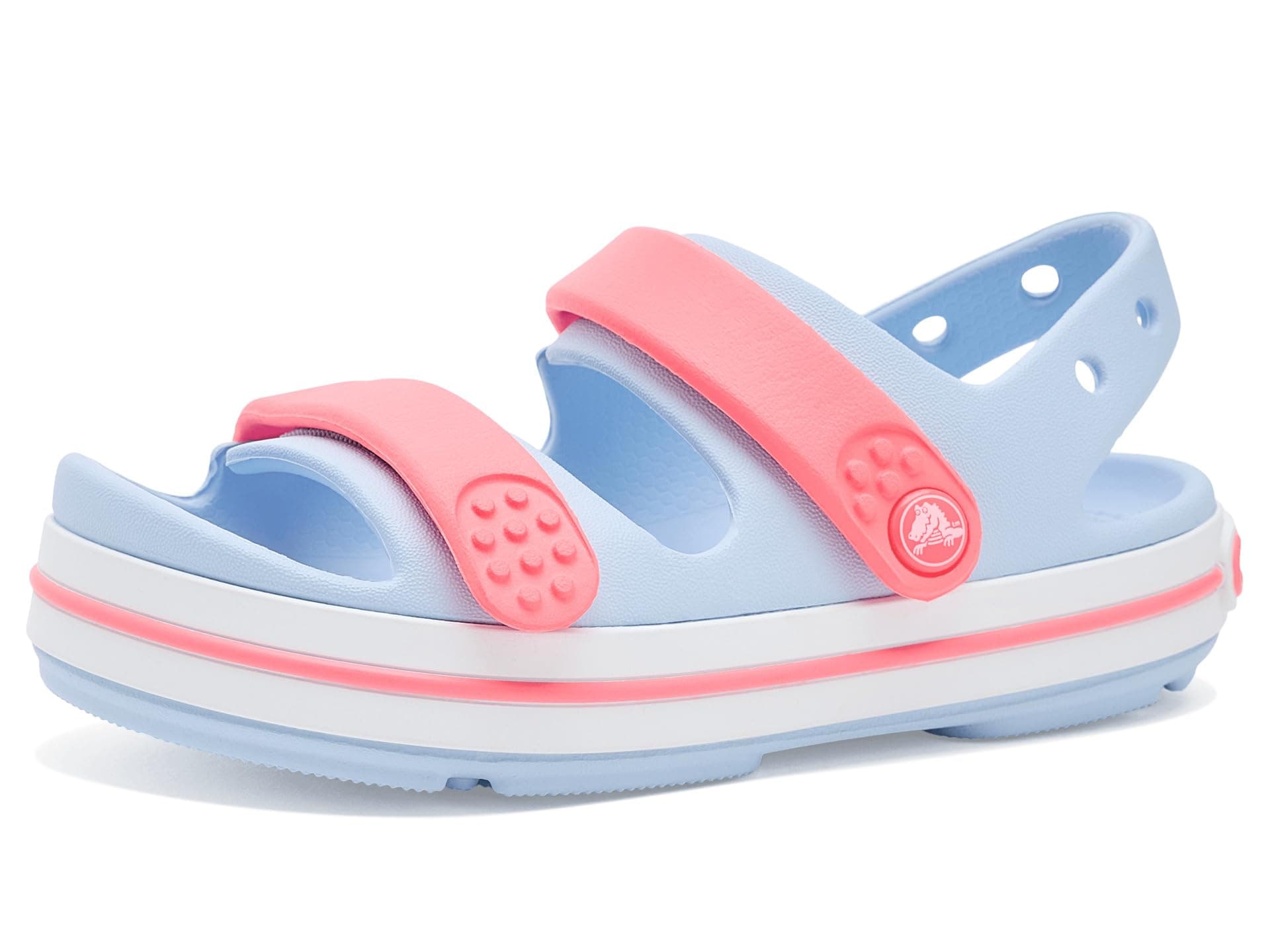 Crocs Kids Crocband Cruiser Sandal (Toddler) — cor Azul