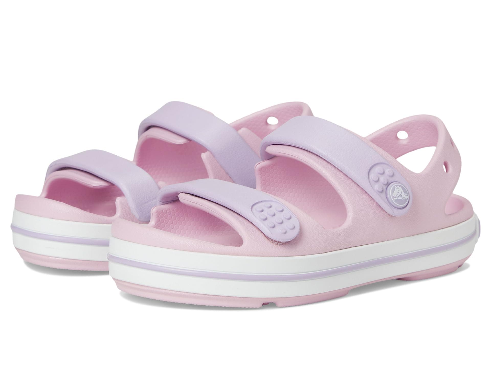 Crocs Kids Crocband Cruiser Sandal (Toddler) — cor Lilas
