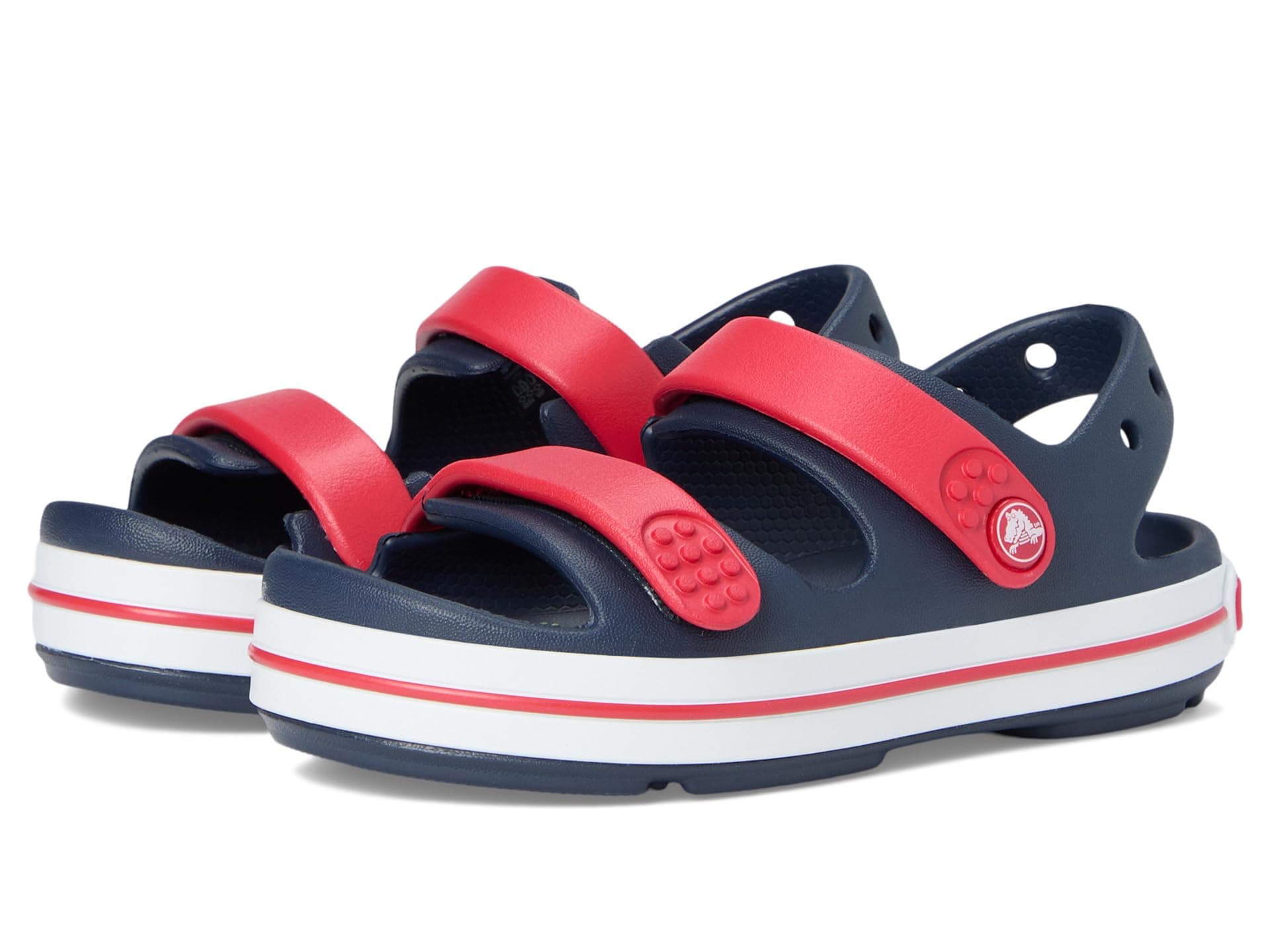 Crocs Kids Crocband Cruiser Sandal (Toddler) — cor Marinho