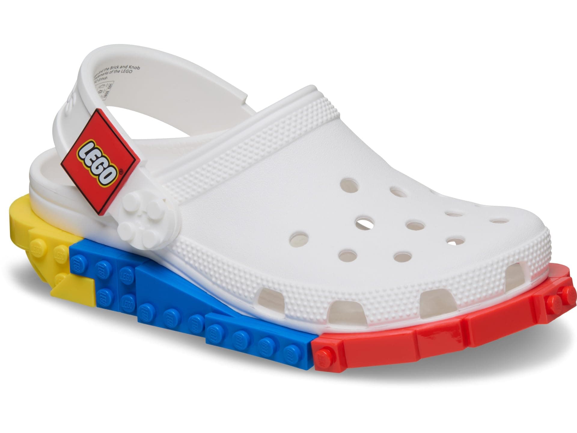 Crocs Kids Lego Creativity Clog (Little Kid/Big Kid) — cor Branco