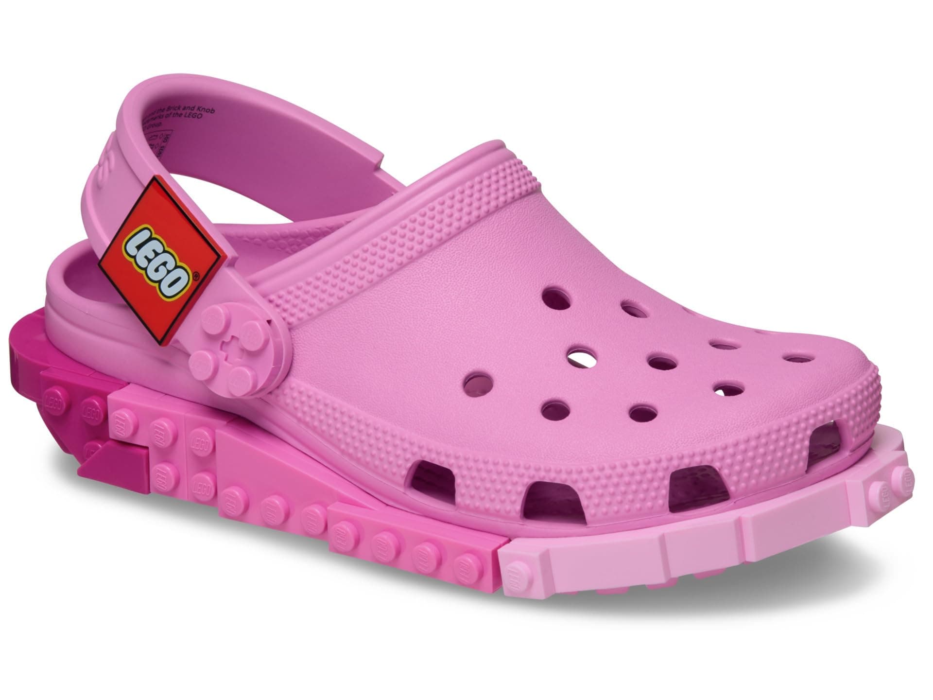 Crocs Kids Lego Creativity Clog (Little Kid/Big Kid) — cor Pink