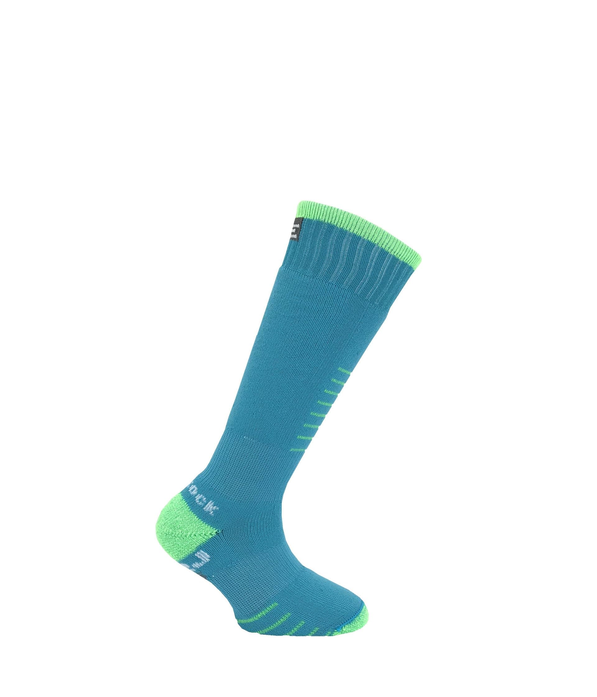 Eurosock Snowbase Ski/Board Jr. 2-Pack (Toddler/Little Kid/Big Kid) — cor Turquesa