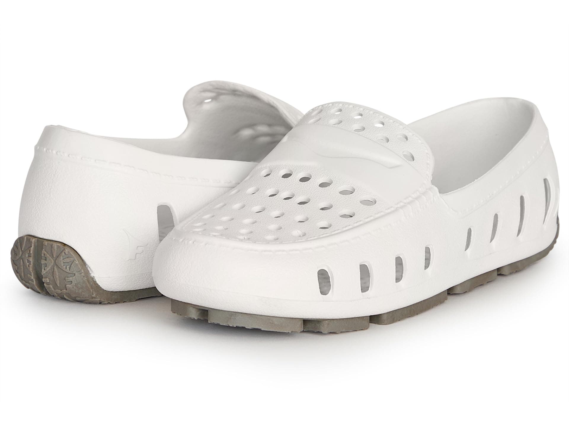 Floafers Kids Prodigy Driver (Big Kid) — cor Branco