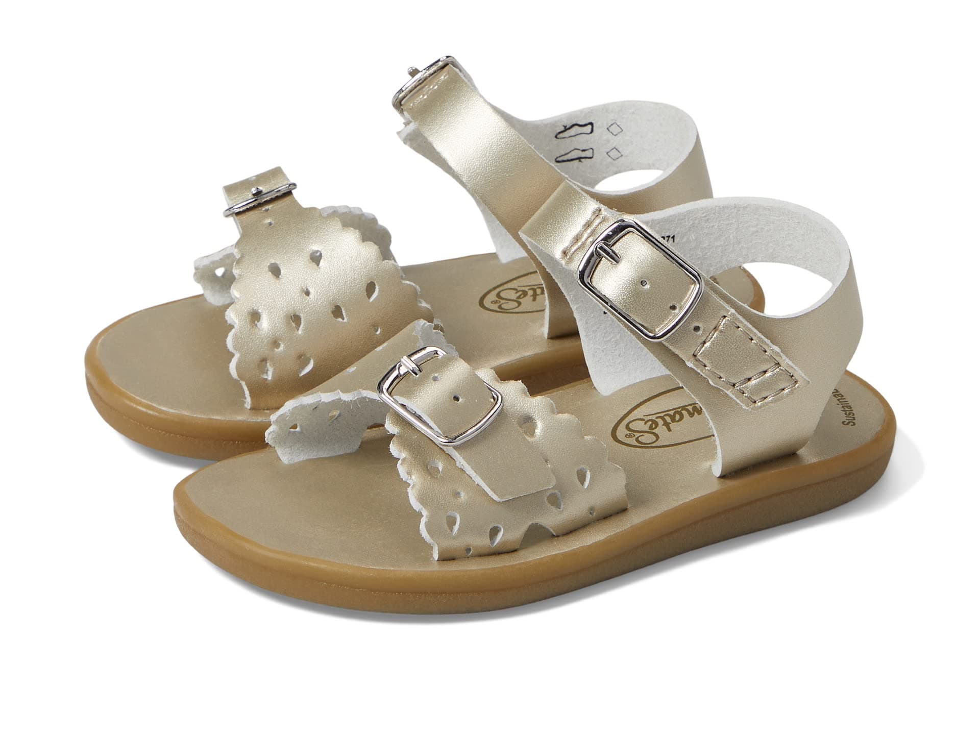 FootMates Eco-Ariel (Infant/Toddler/Little Kid) — cor Dourado
