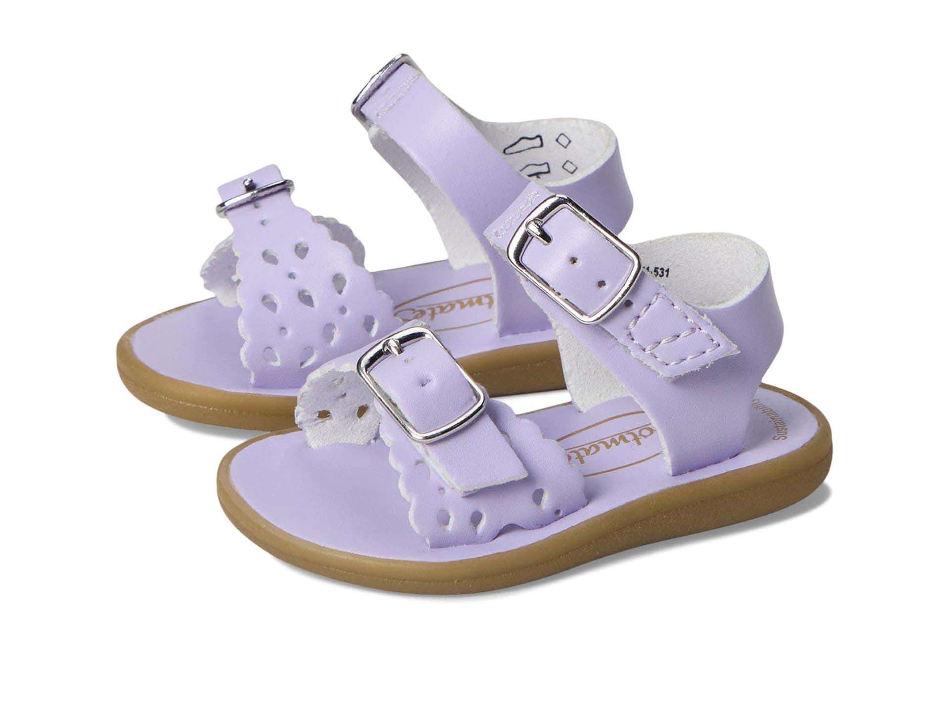 FootMates Eco-Ariel (Infant/Toddler/Little Kid) — cor Lilas