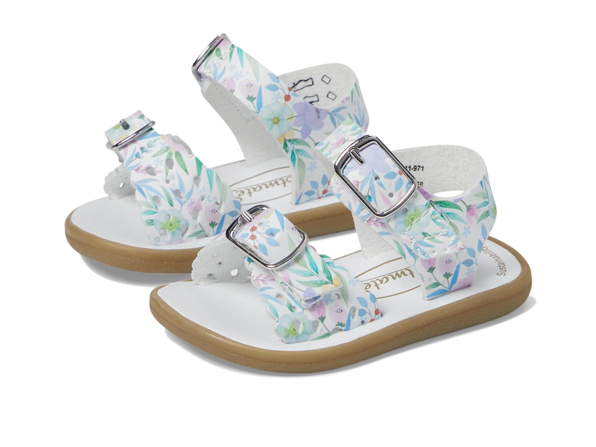 FootMates Eco-Ariel (Infant/Toddler/Little Kid) — cor Prata