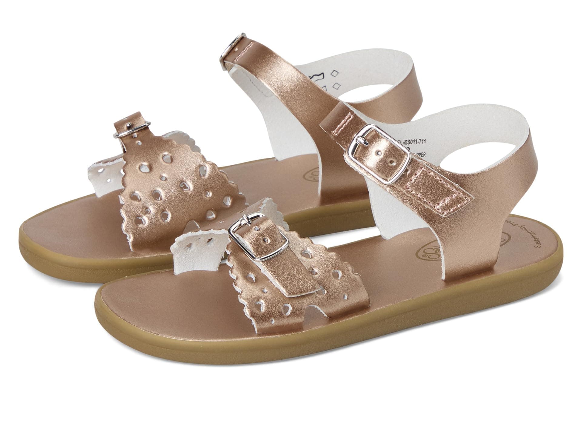 FootMates Eco-Ariel (Infant/Toddler/Little Kid) — cor Rosa