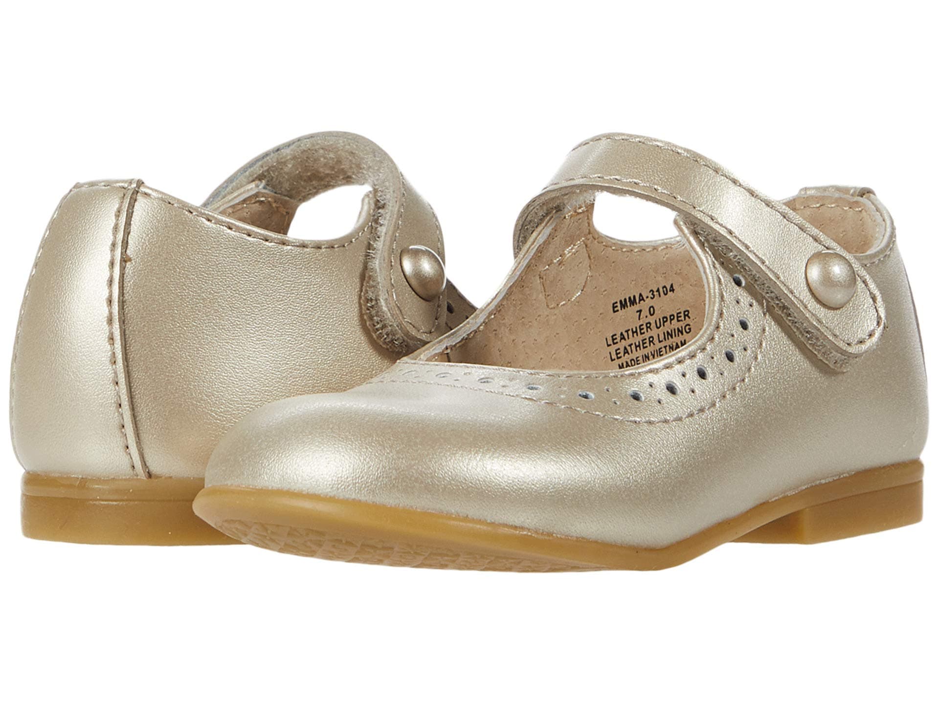 FootMates Emma (Toddler/Little Kid) — cor Dourado