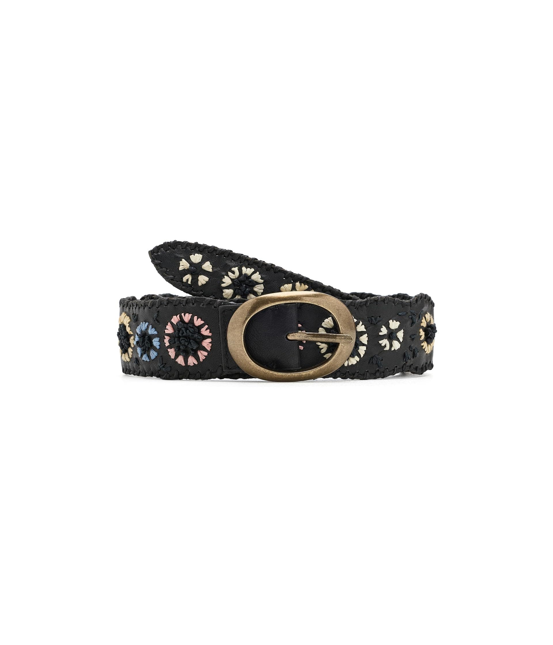 Free People Indigo Dreaming Raffia Belt — vista principal