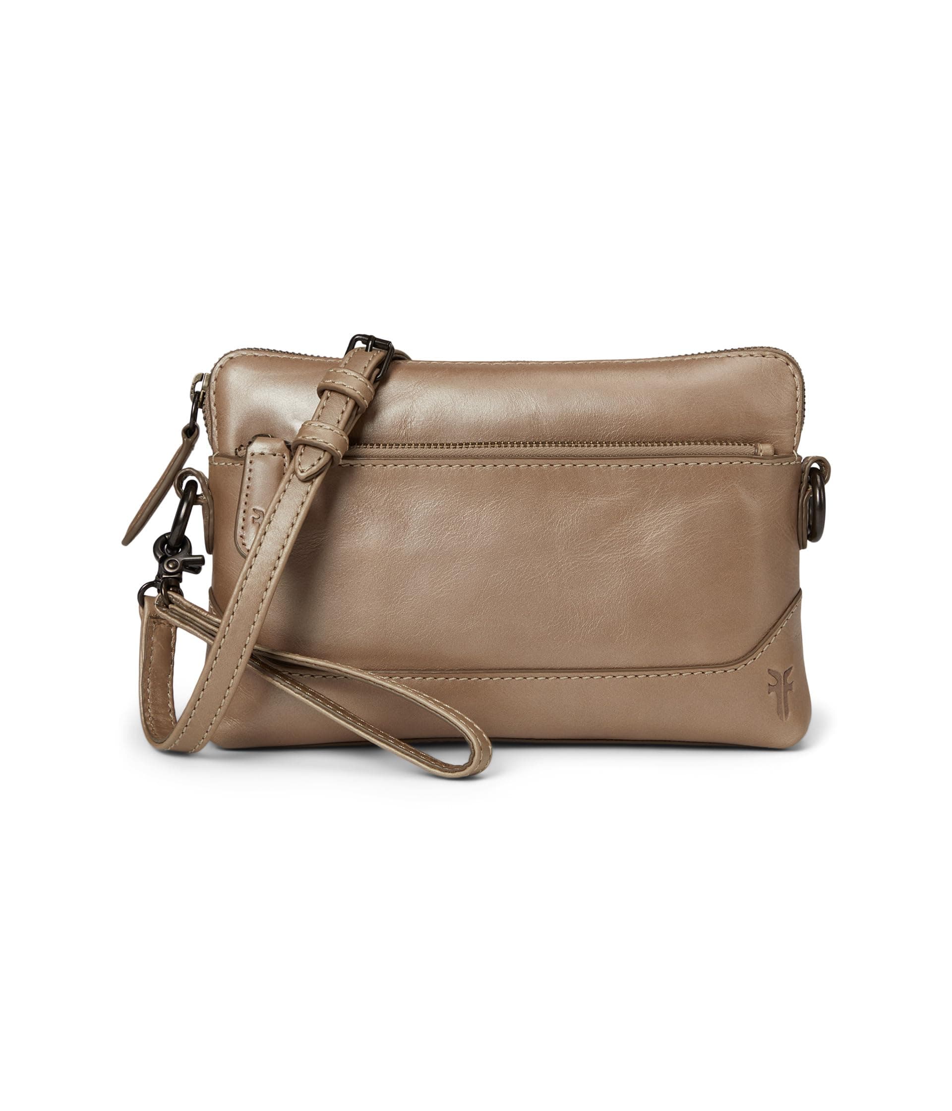 Frye Melissa Crossbody Wristlet — cor Dourado