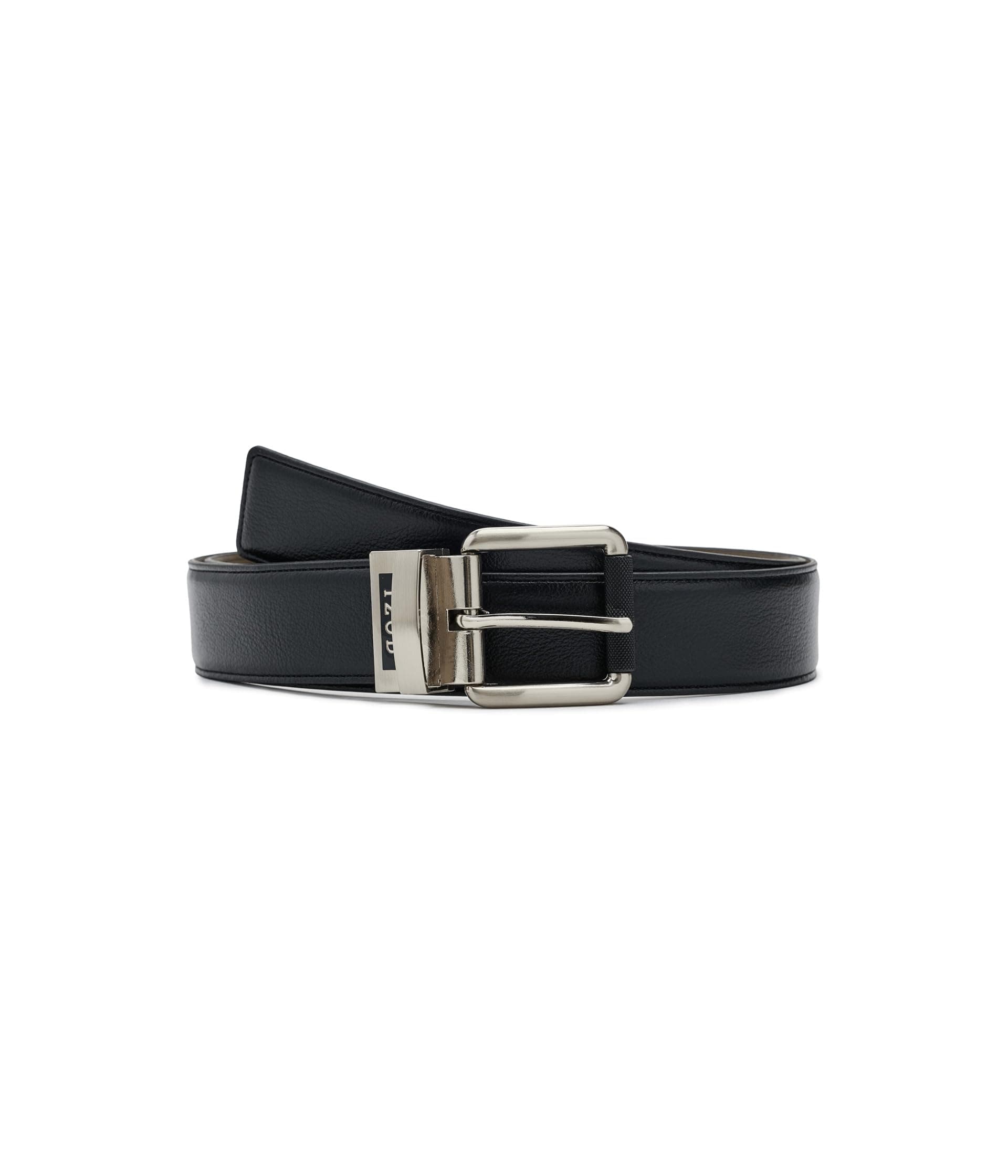 IZOD Reversible Leather Belt — cor Marrom
