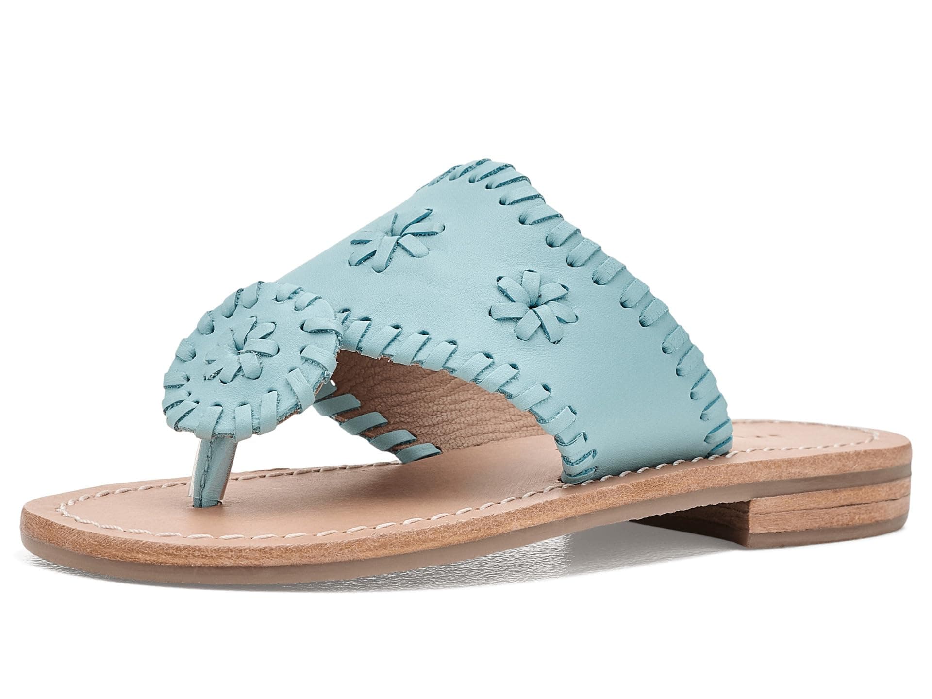 Jack Rogers Kids Girls Jacks Flat Sandals (Little Kid/Big Kid) — cor Azul