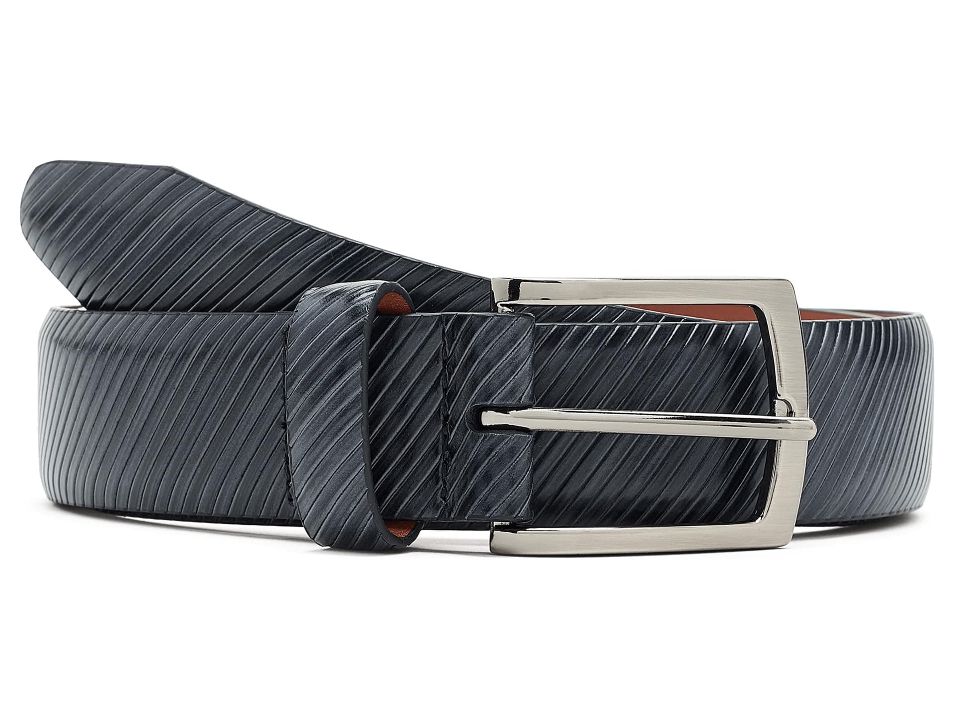 Johnston & Murphy Diagonal Etched Belt — vista principal