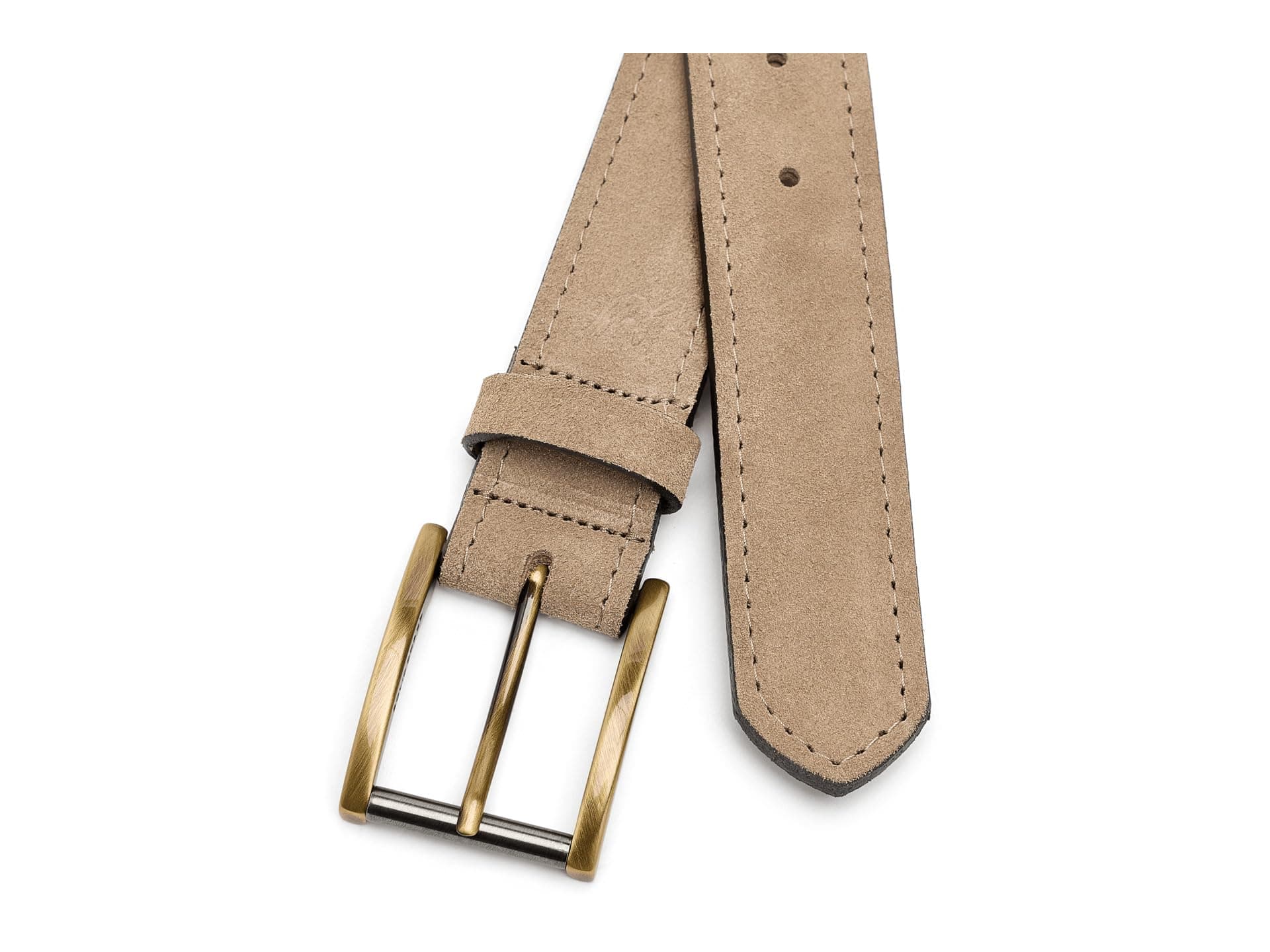Johnston & Murphy Lansford Suede Belt — vista 2